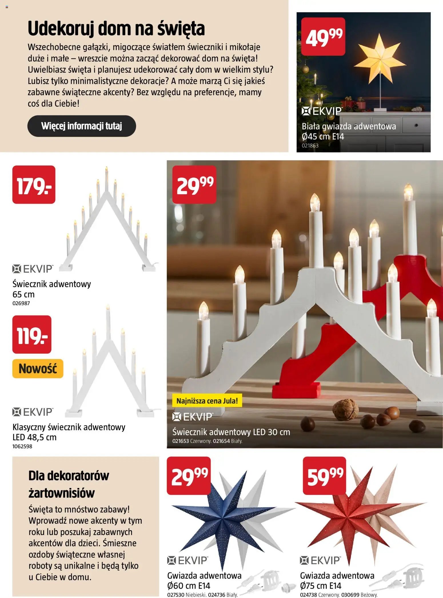 Jula gazetka - Zorganizuj całe Święta w niskich cenach