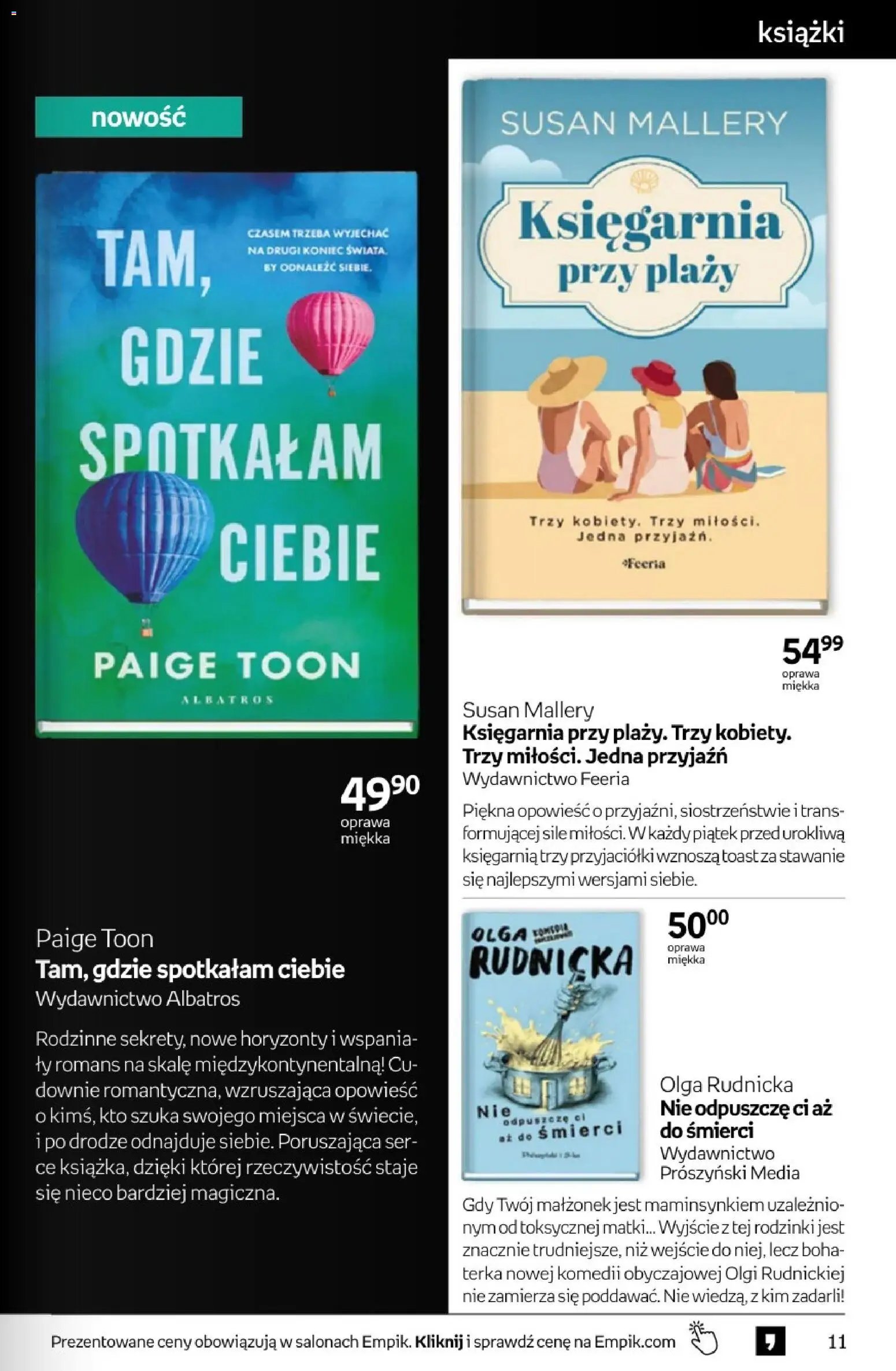 Empik promocje - Tom kultury Książki