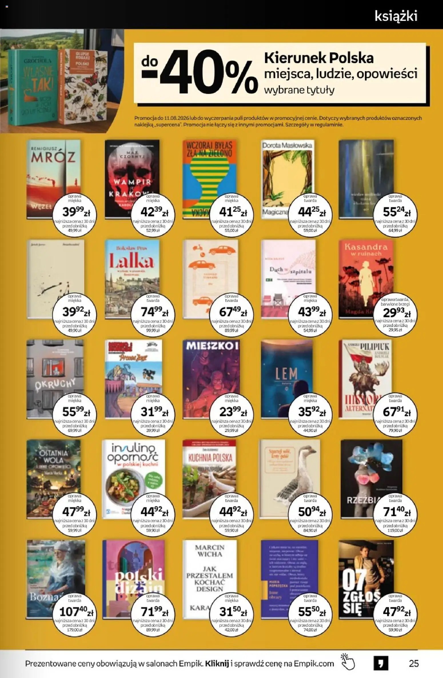 Empik promocje - Tom kultury Książki