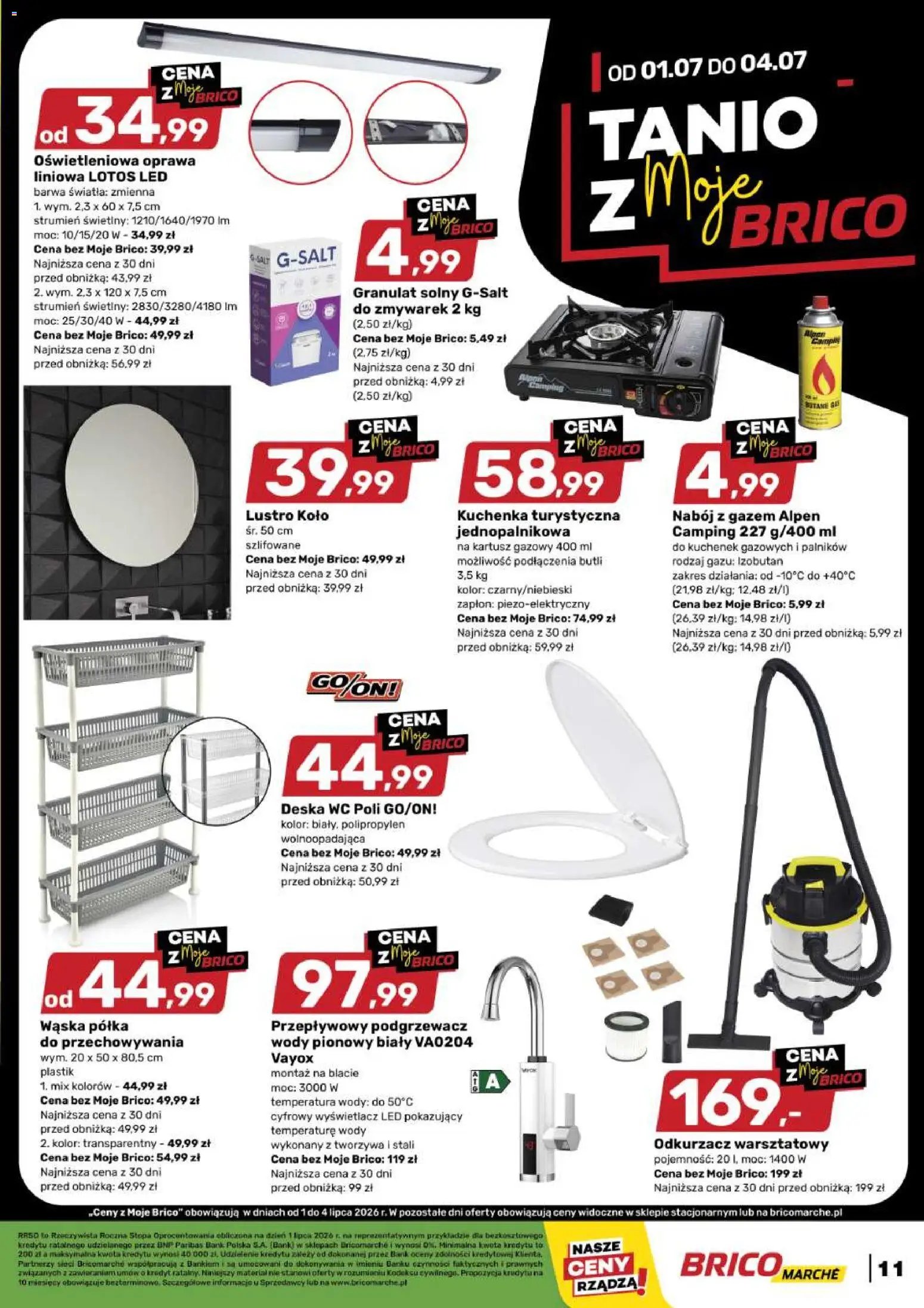 Brico Marché gazetka - Tanio z Moje Brico