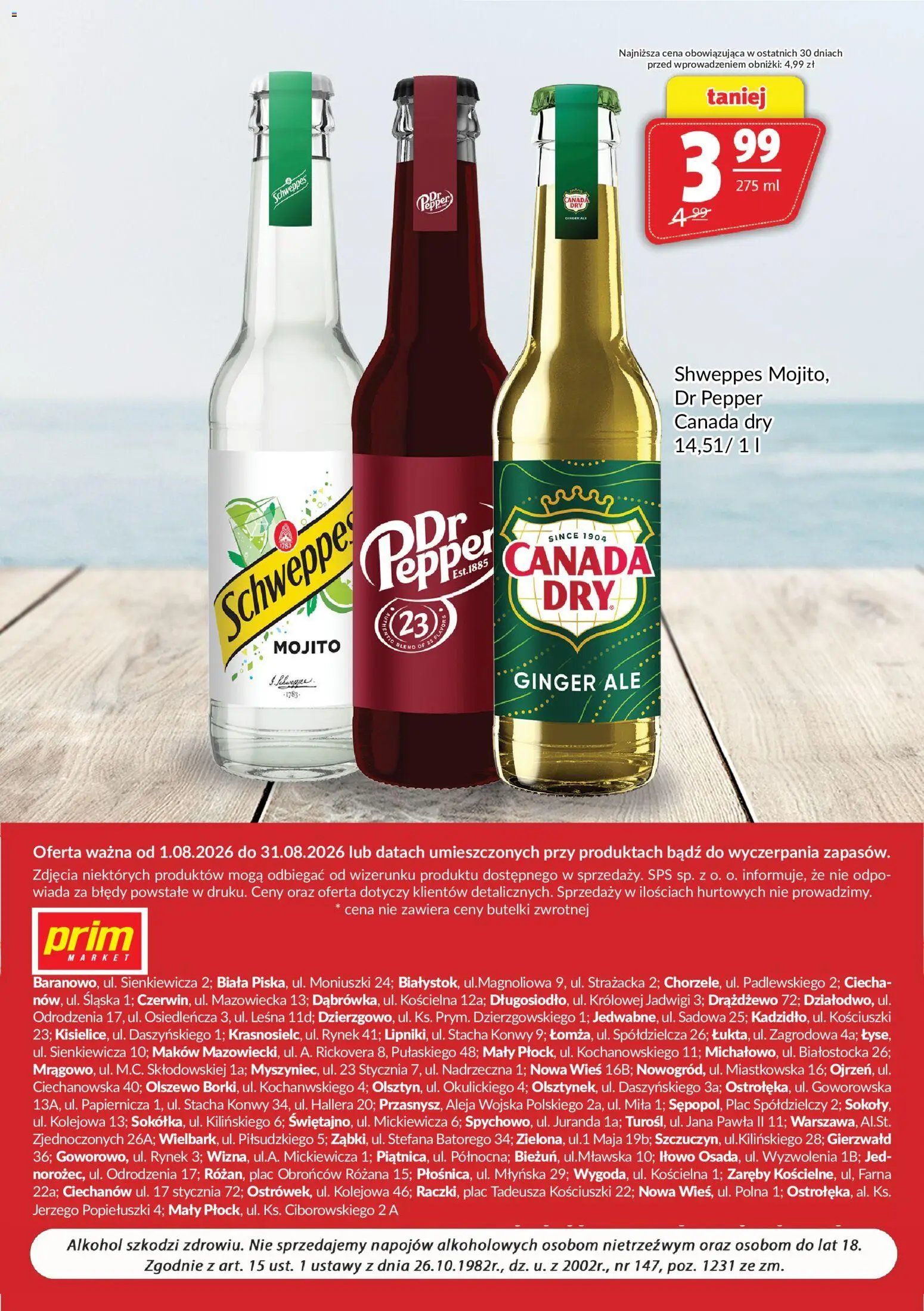 Prim Market gazetka - Oferta alkoholowa