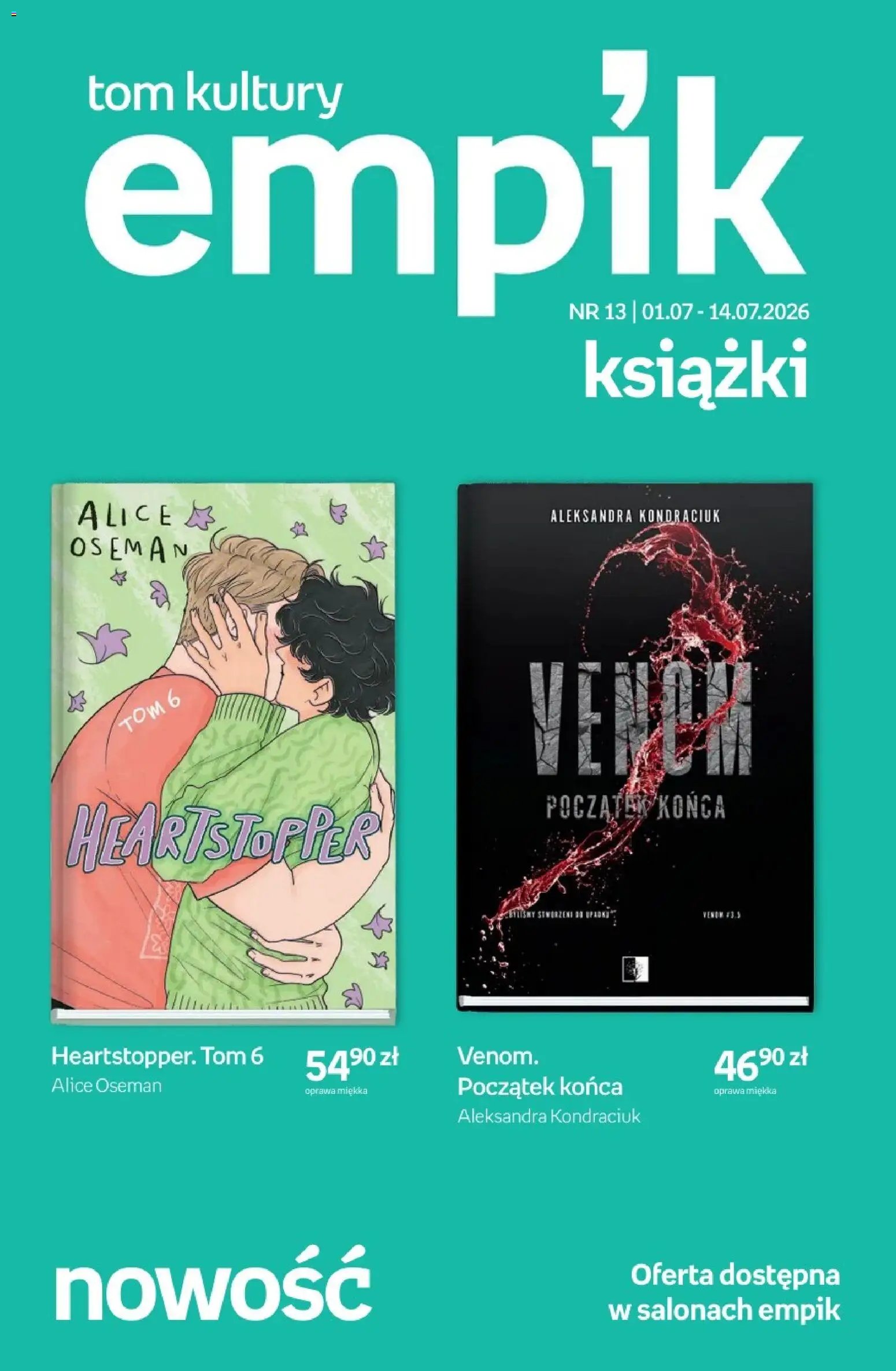 Empik promocje - Tom kultury Książki