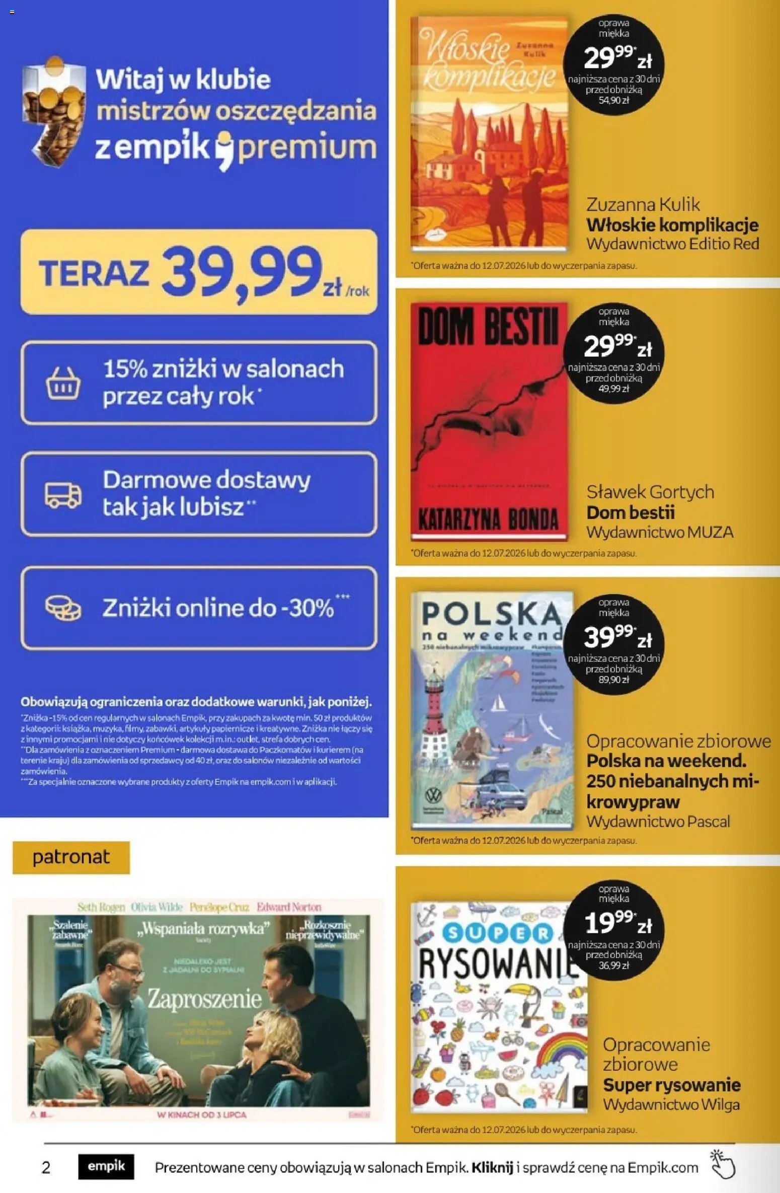 Empik promocje - Tom kultury Książki