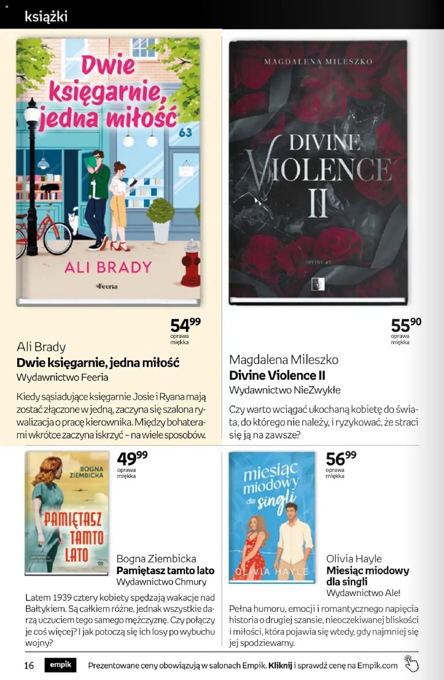Empik promocje - Tom kultury Książki