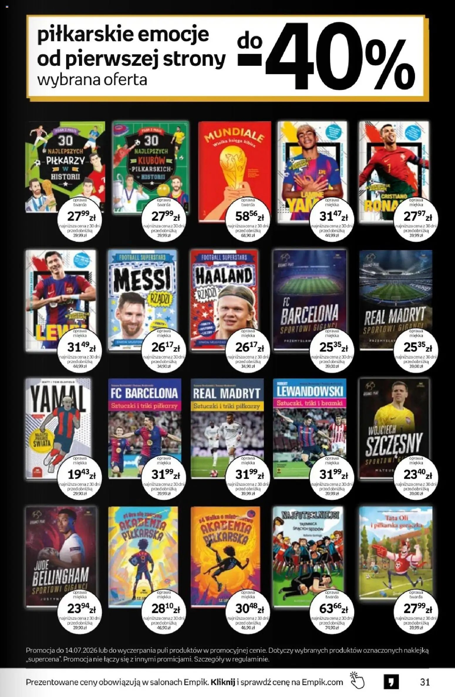 Empik promocje - Tom kultury Książki