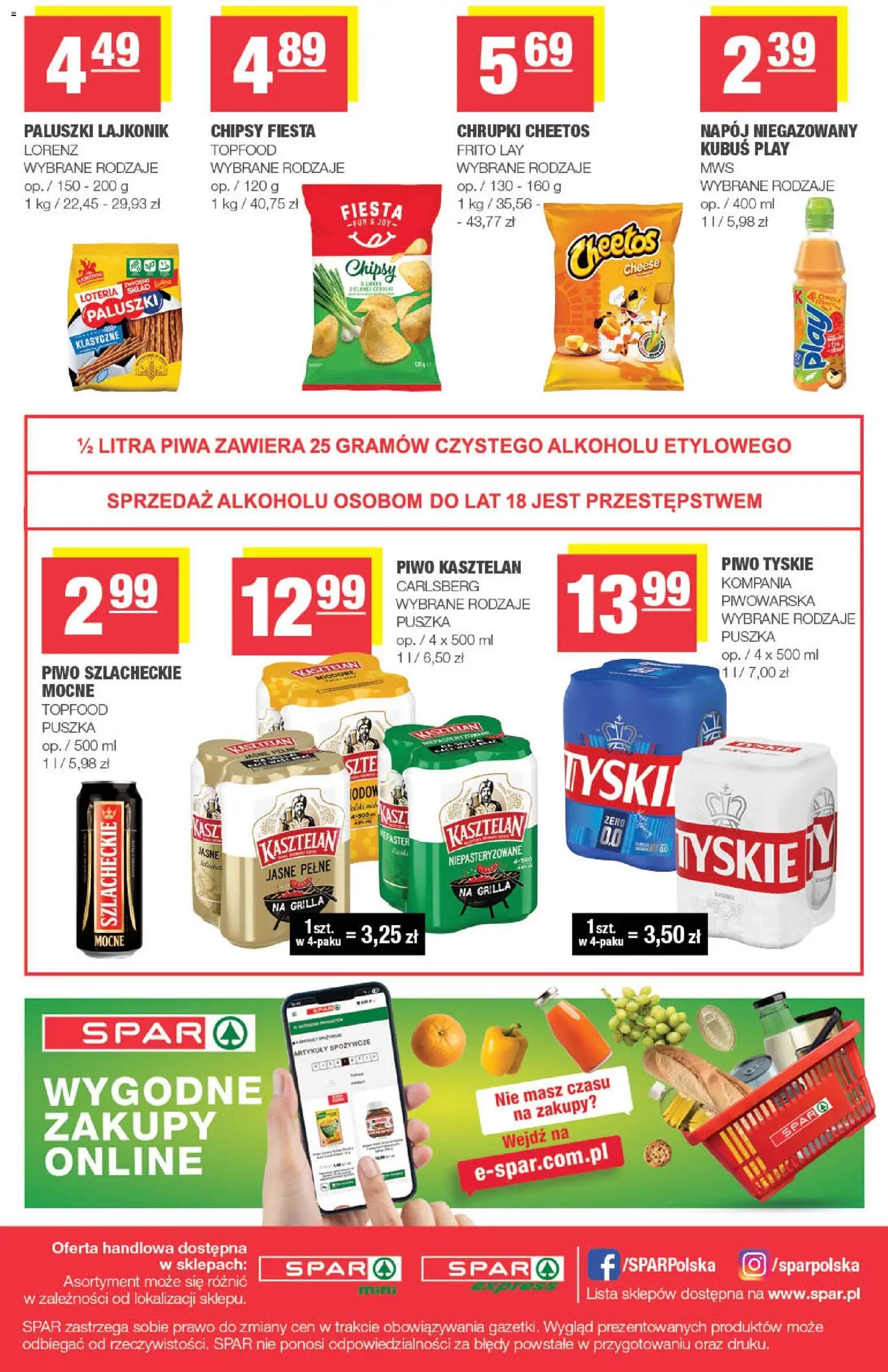 Spar gazetka - Mini
