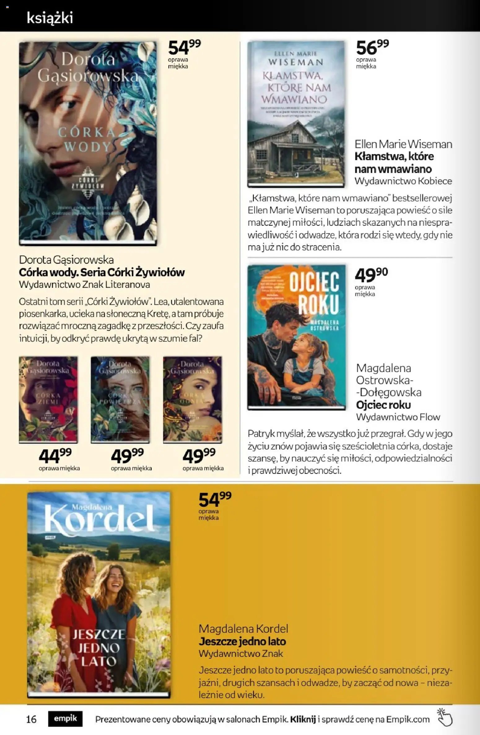 Empik promocje - Tom kultury Książki