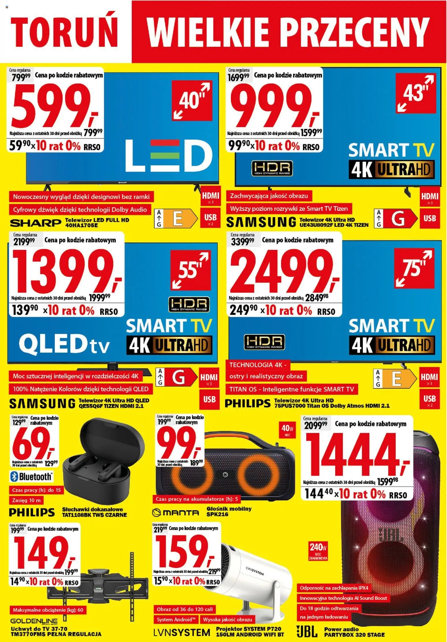Mediaexpert promocje - Wielkie przeceny Toruń