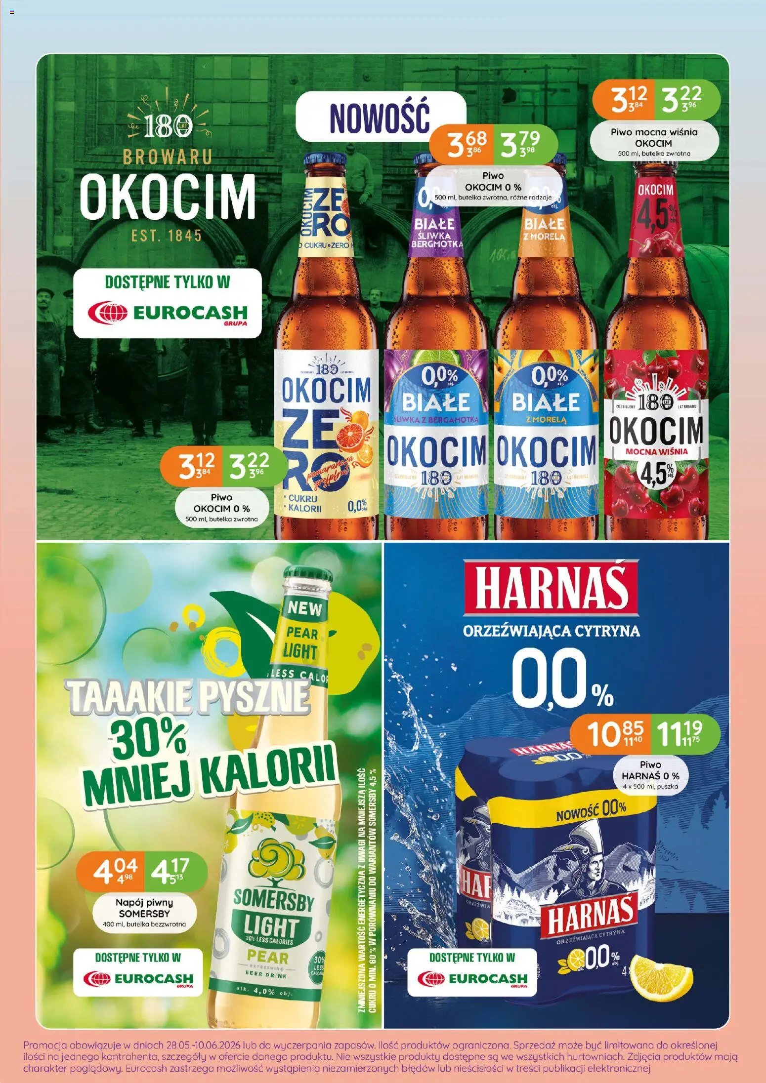 Eurocash gazetka - Letnie Orzeźwienie