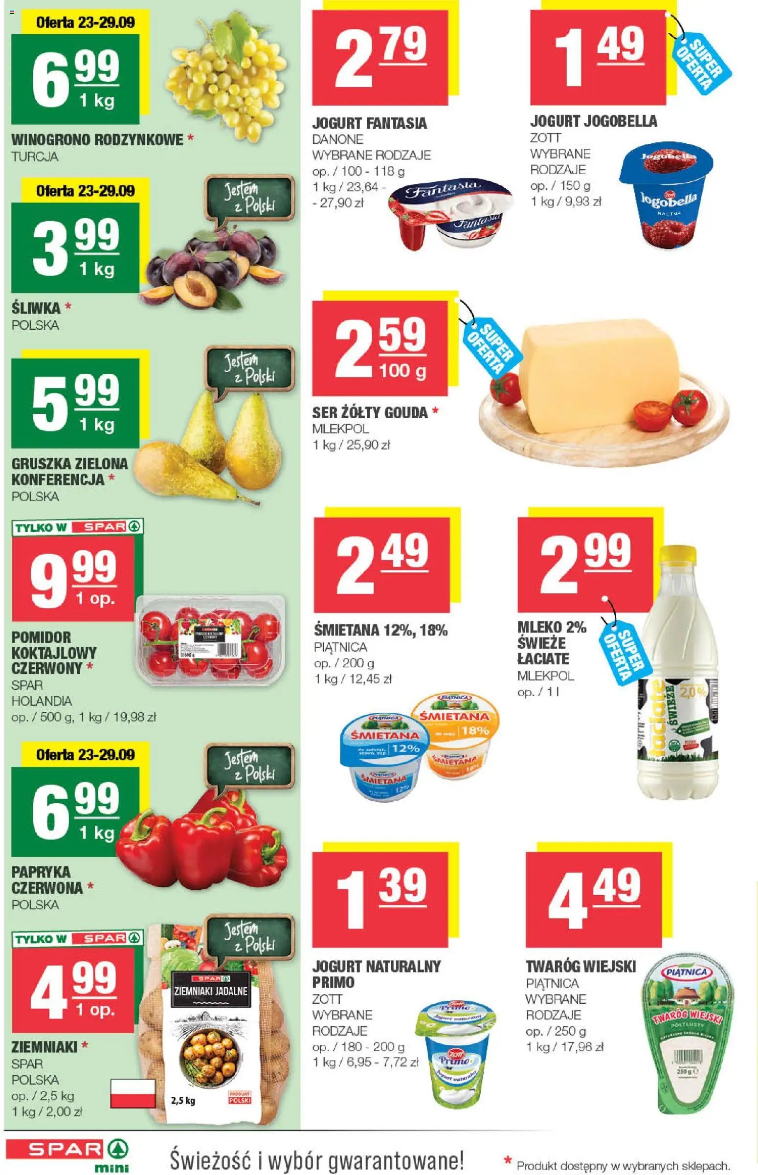 Spar gazetka - Mini