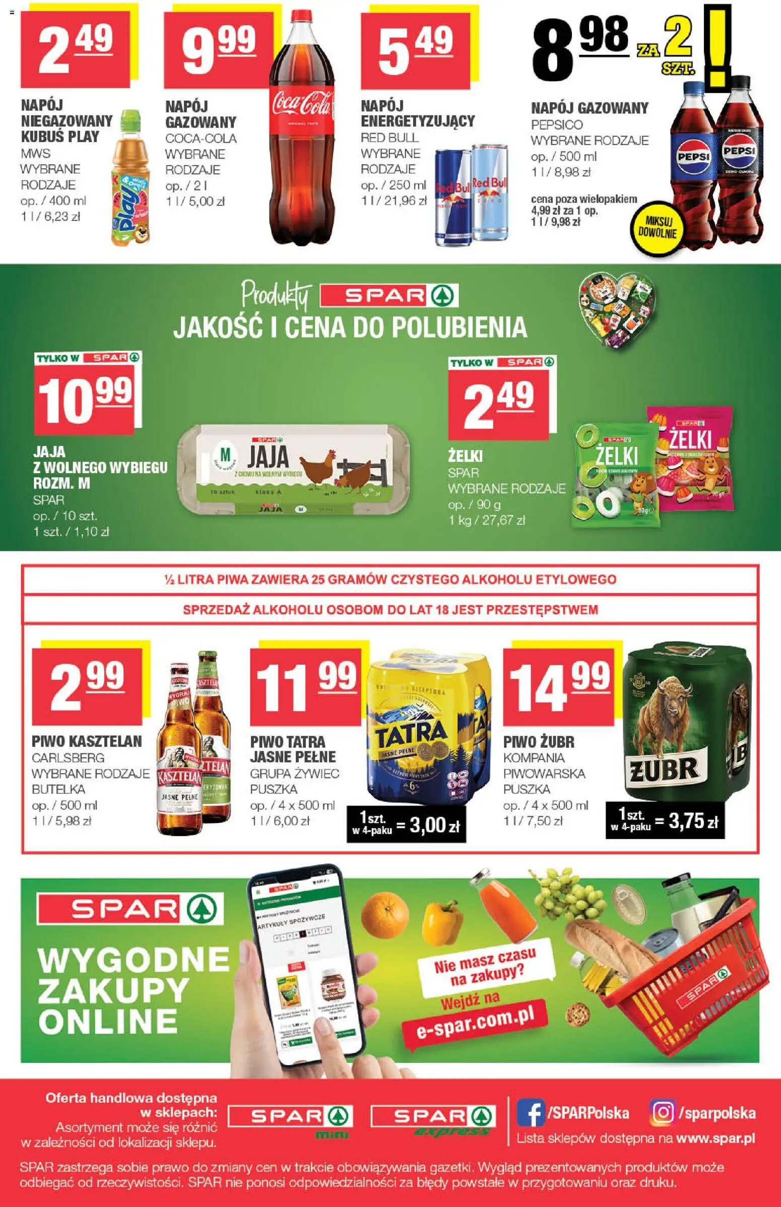 Spar gazetka - Mini