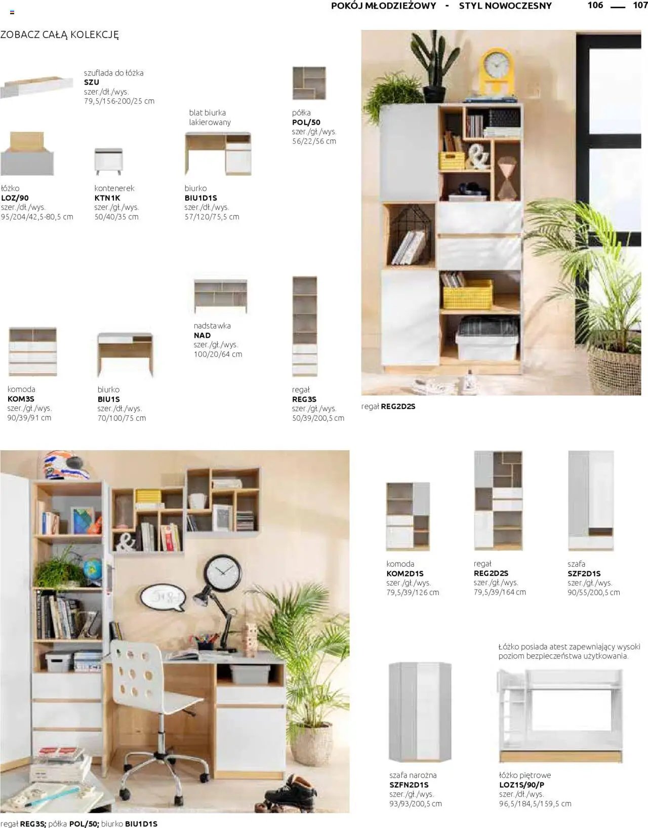 Black Red White Gazetka - Katalog rodzinnych wnętrz
