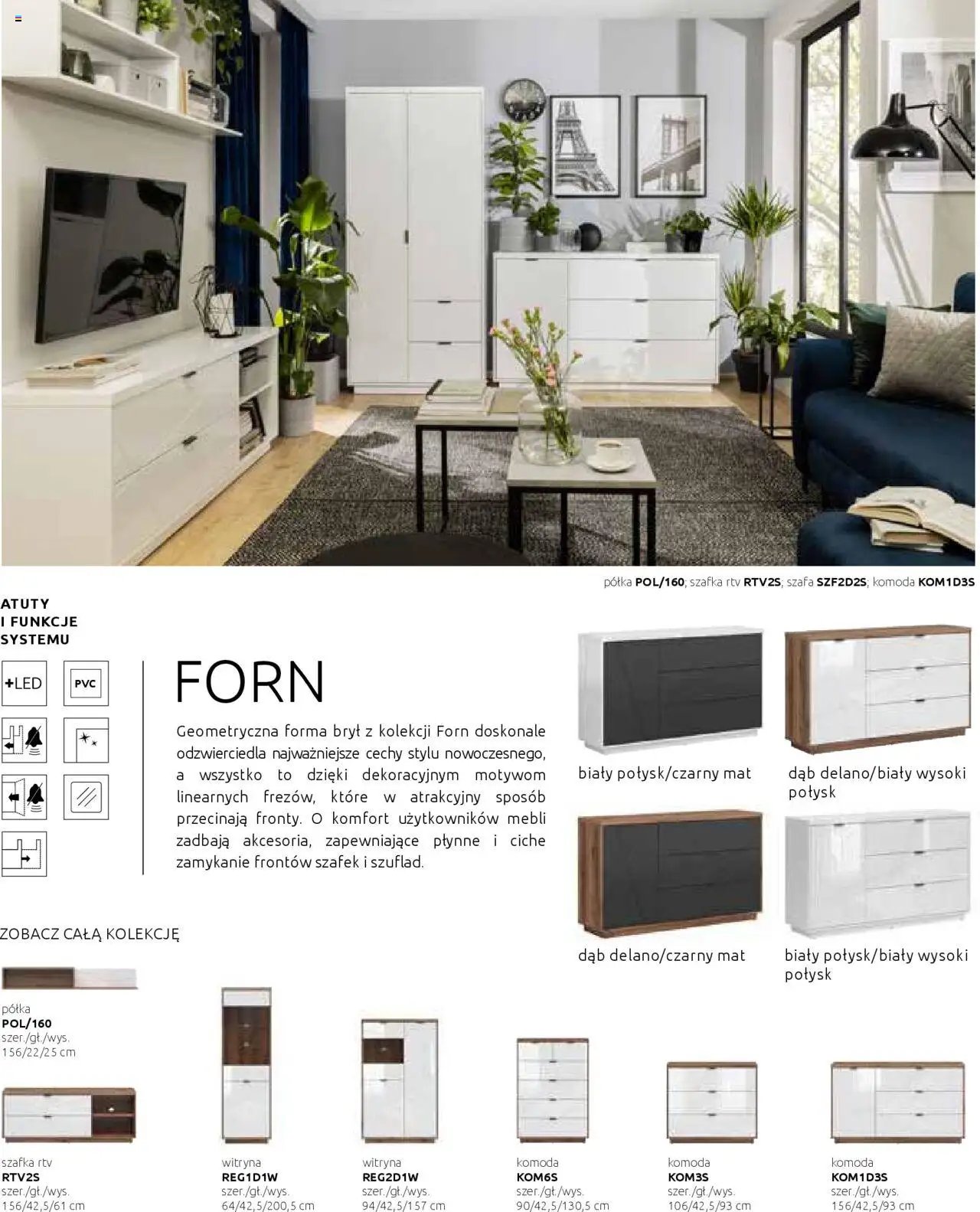 Black Red White Gazetka - Katalog rodzinnych wnętrz