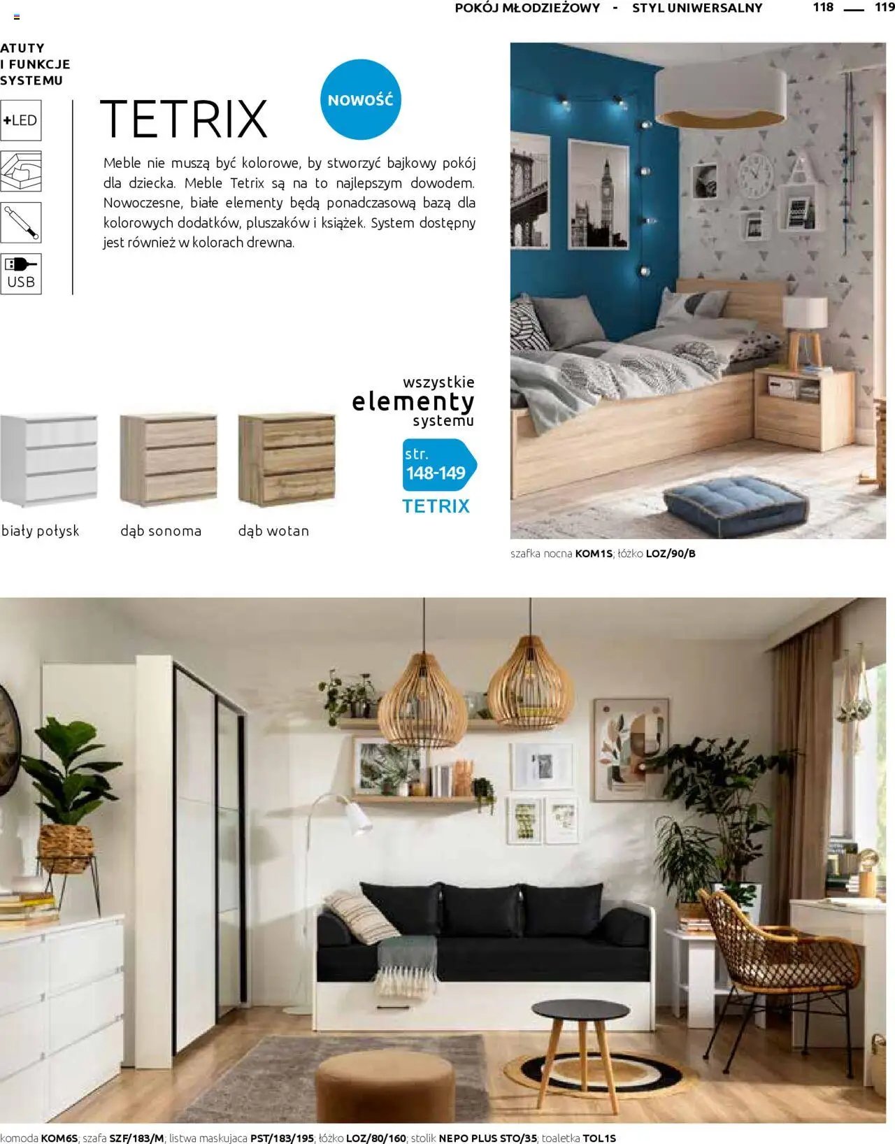 Black Red White Gazetka - Katalog rodzinnych wnętrz