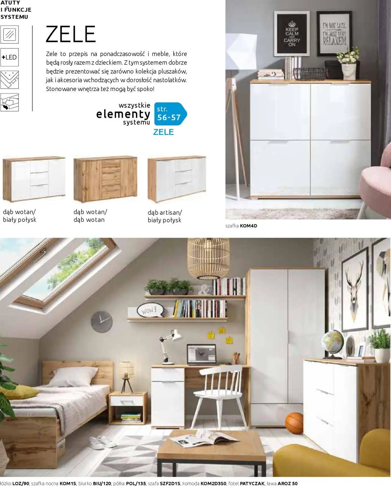 Black Red White Gazetka - Katalog rodzinnych wnętrz