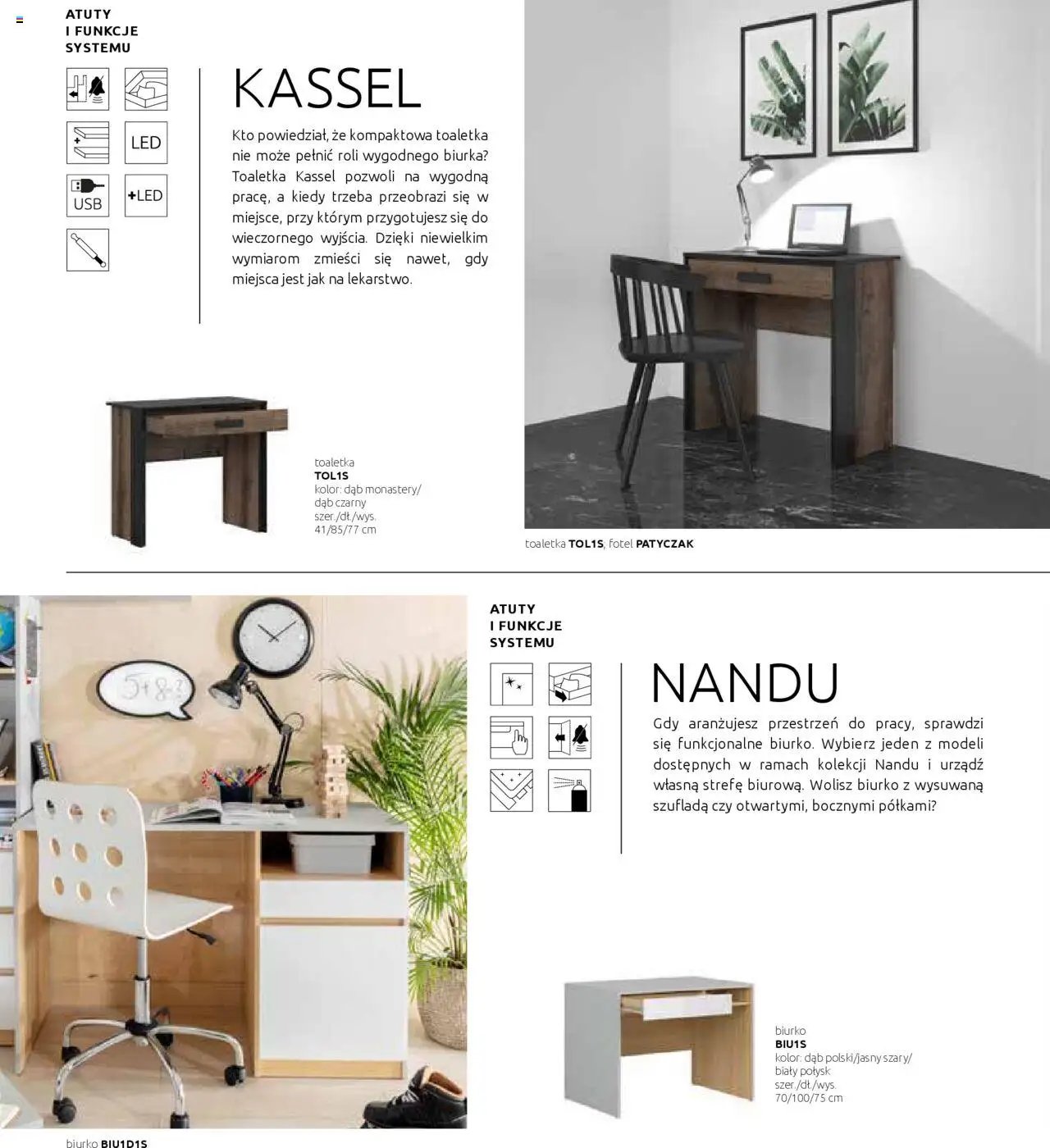 Black Red White Gazetka - Katalog rodzinnych wnętrz