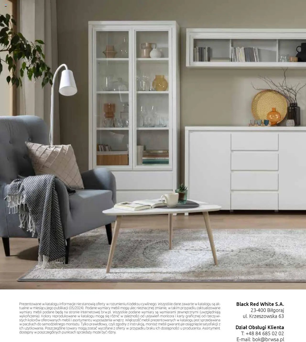 Black Red White Gazetka - Katalog rodzinnych wnętrz