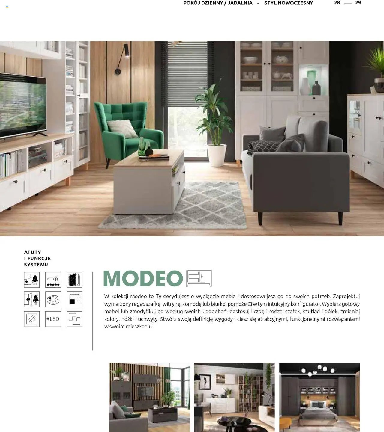 Black Red White Gazetka - Katalog rodzinnych wnętrz