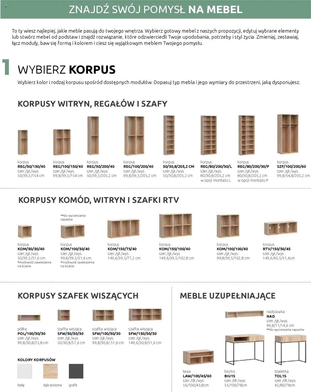Black Red White Gazetka - Katalog rodzinnych wnętrz