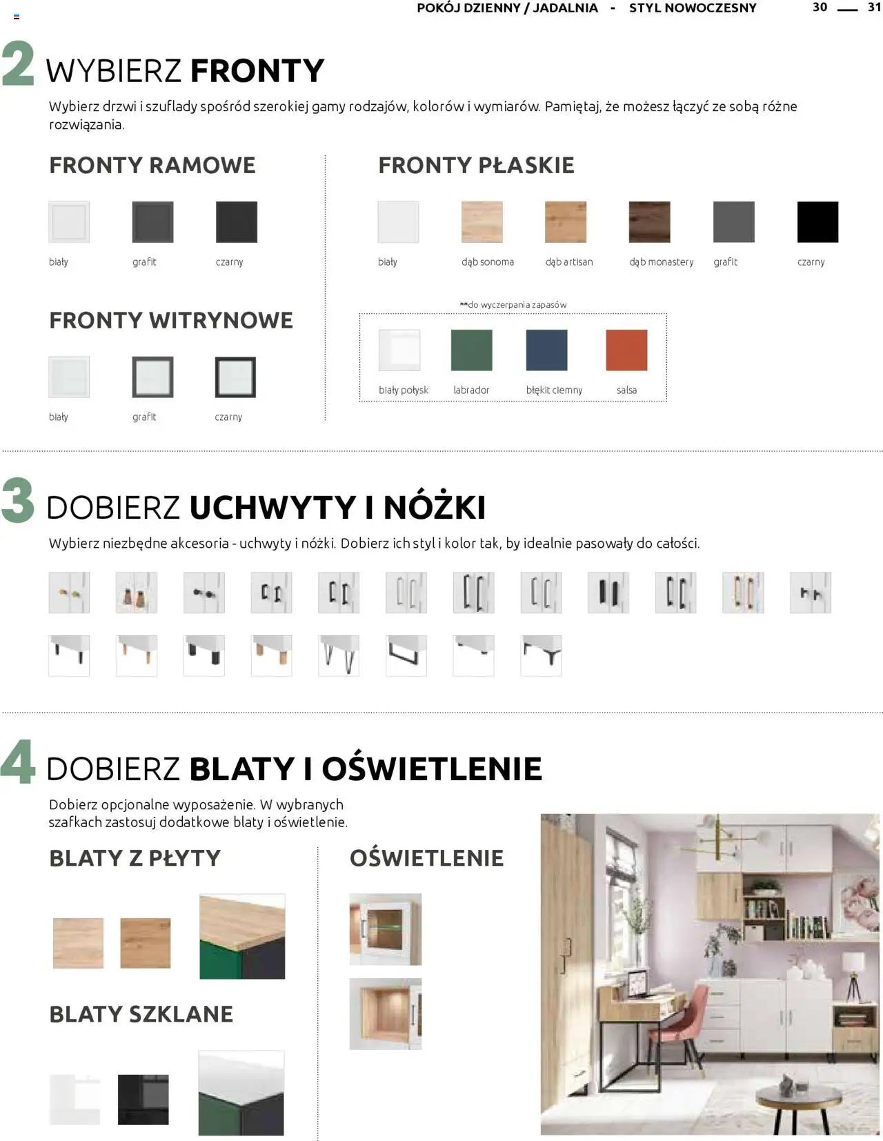 Black Red White Gazetka - Katalog rodzinnych wnętrz
