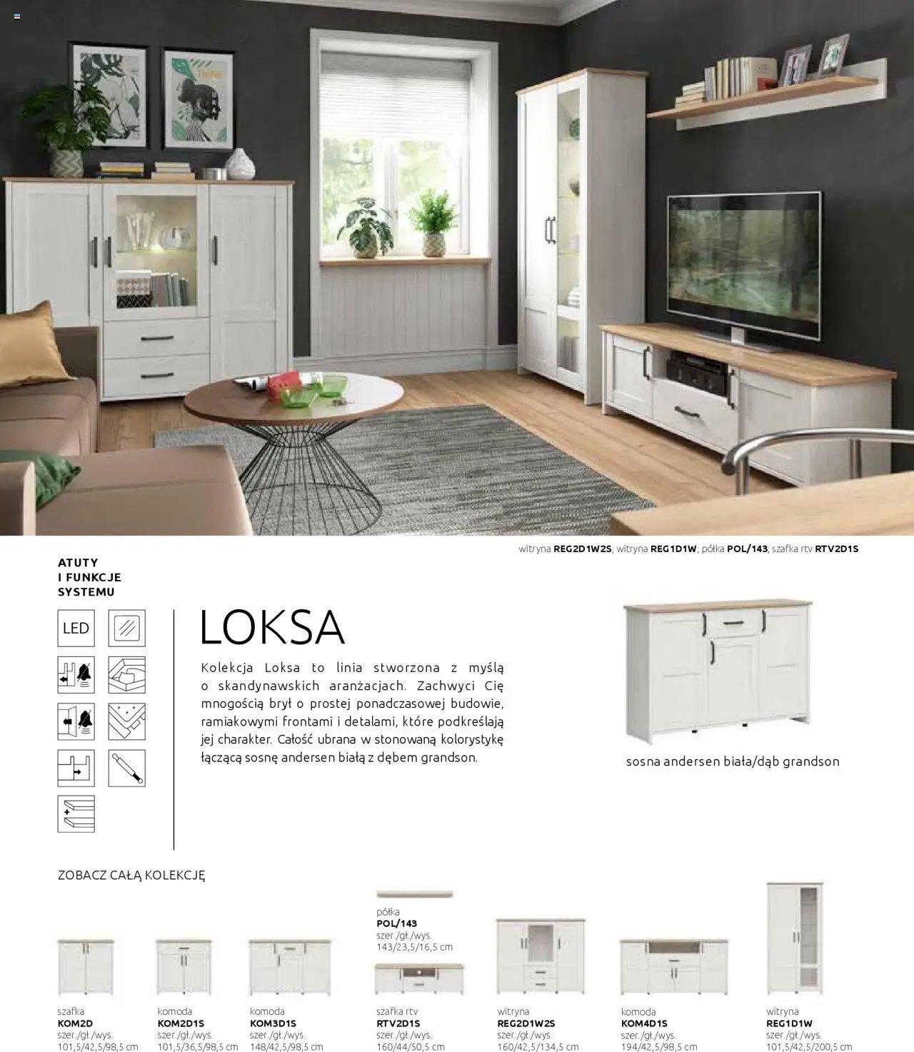 Black Red White Gazetka - Katalog rodzinnych wnętrz