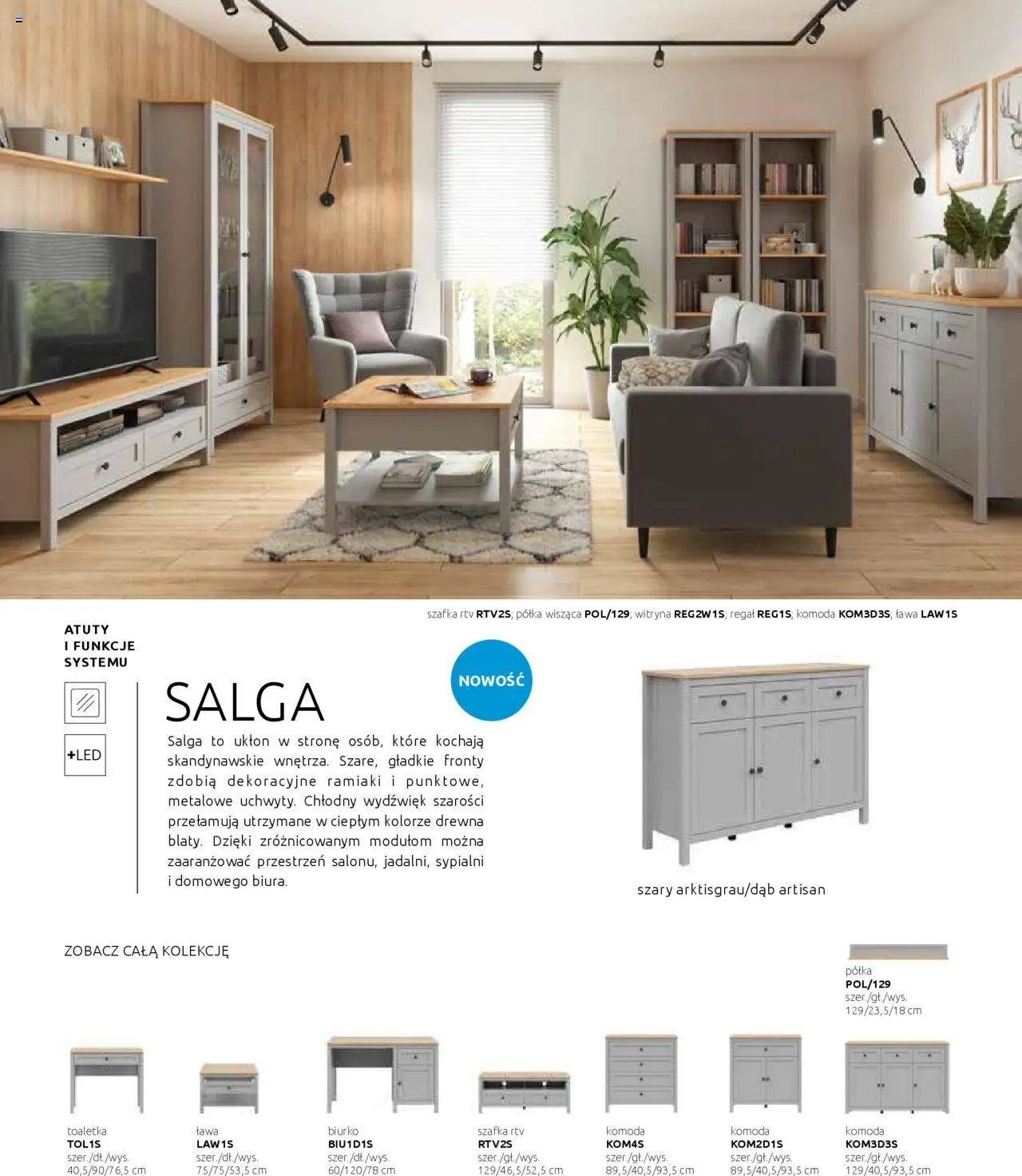 Black Red White Gazetka - Katalog rodzinnych wnętrz