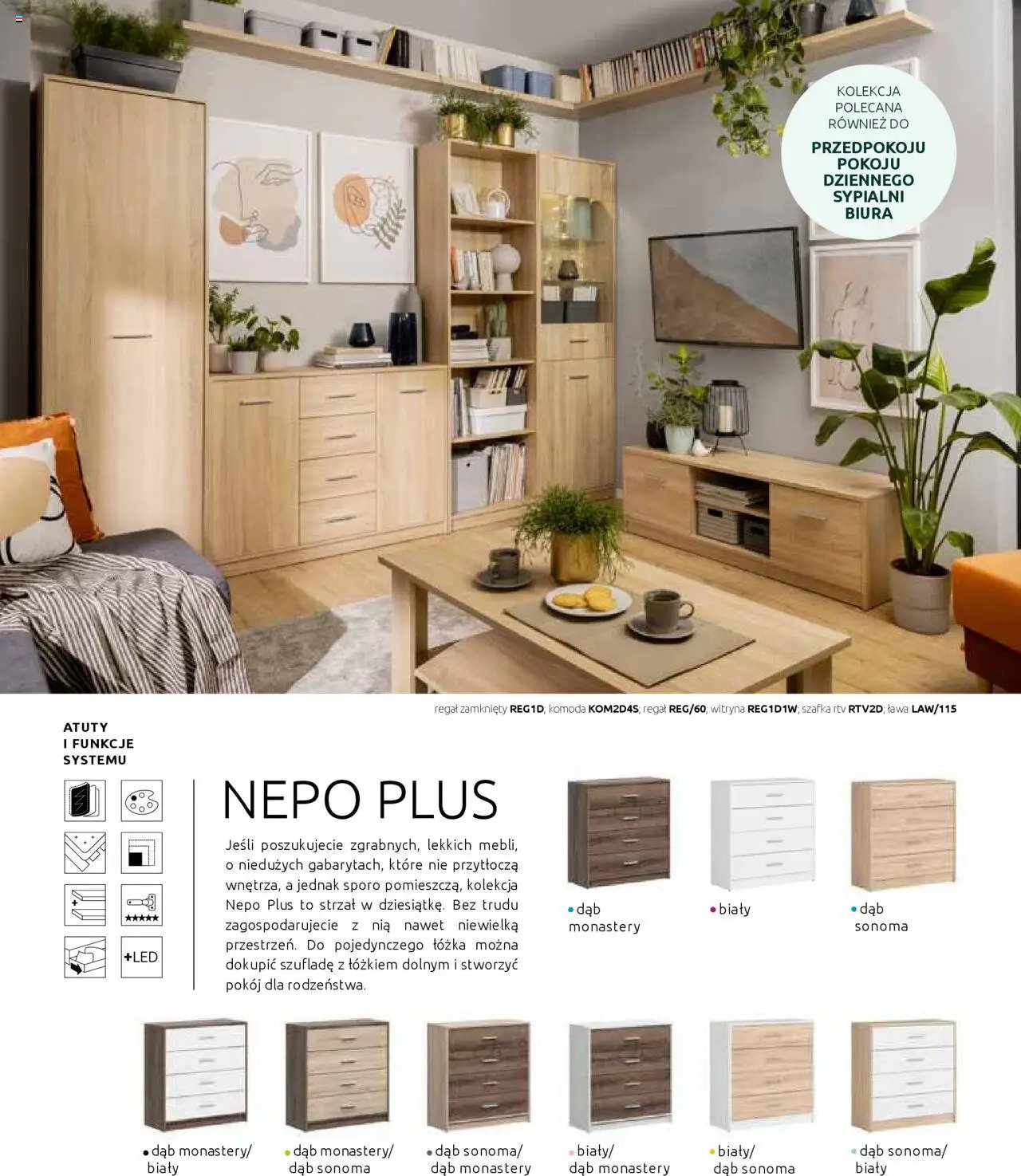 Black Red White Gazetka - Katalog rodzinnych wnętrz