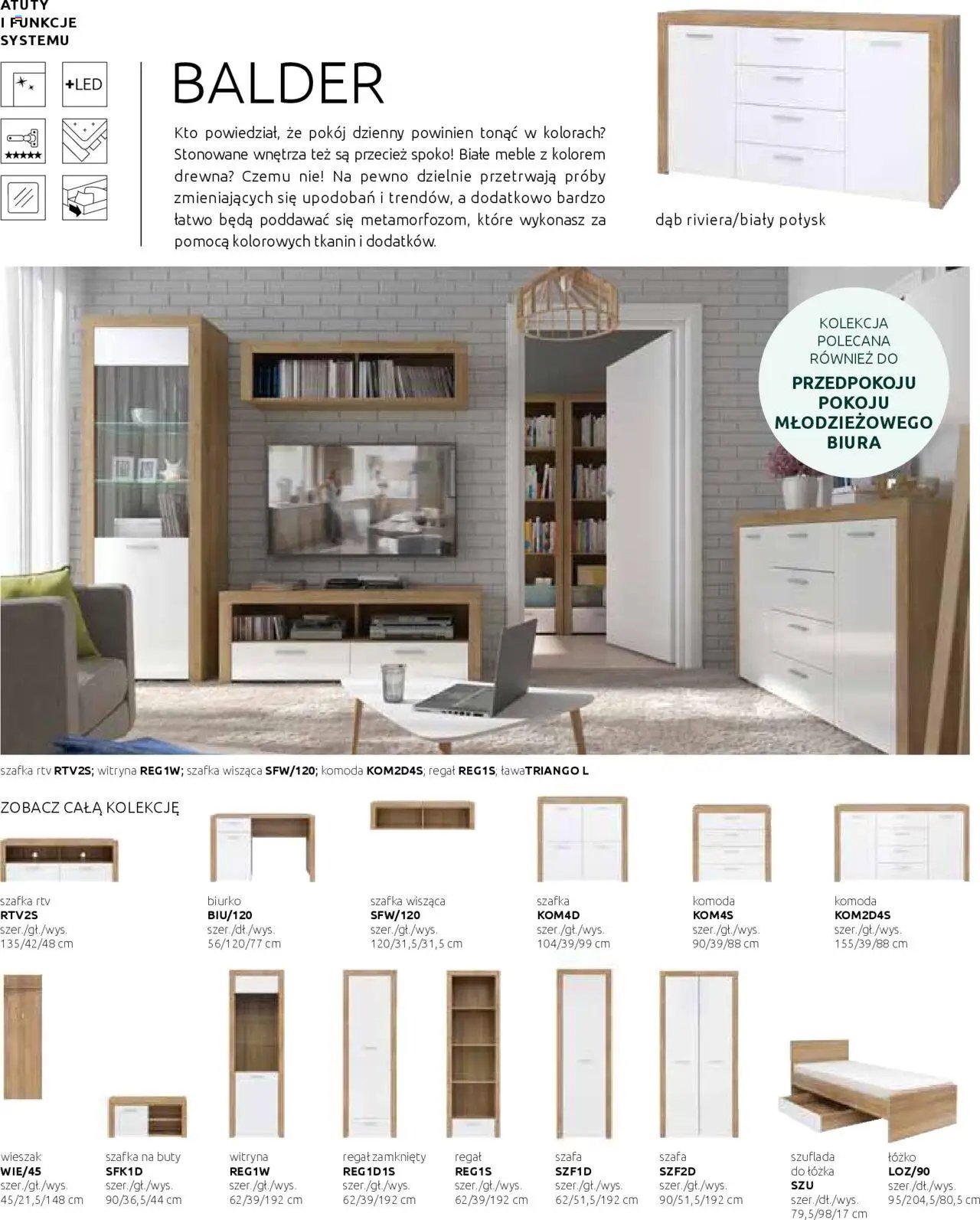 Black Red White Gazetka - Katalog rodzinnych wnętrz