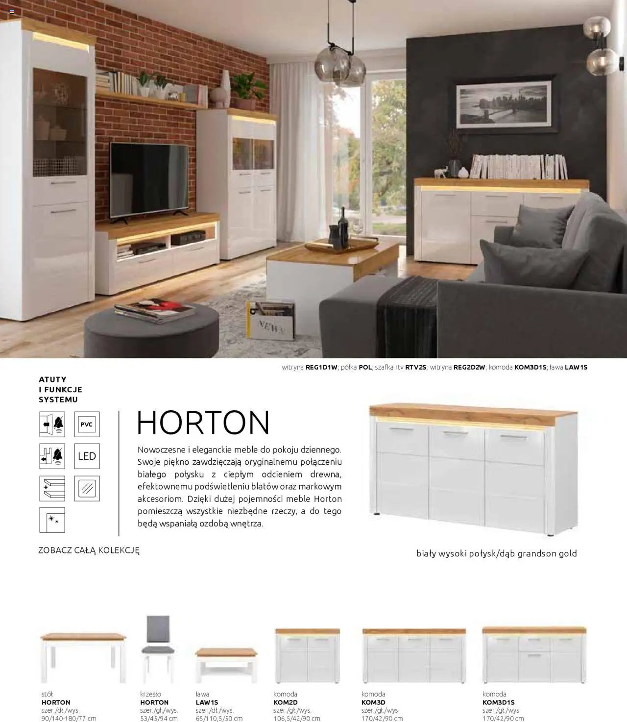 Black Red White Gazetka - Katalog rodzinnych wnętrz