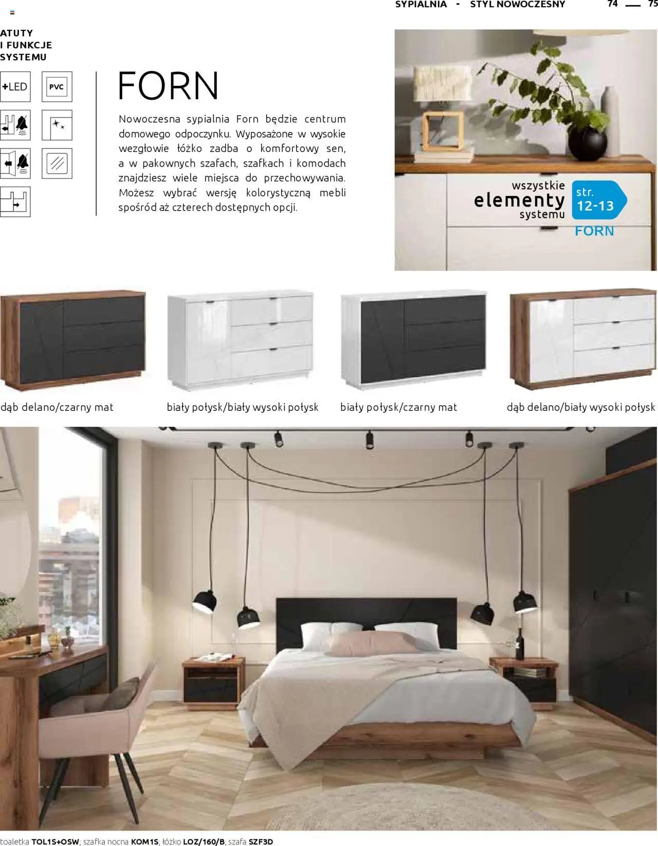 Black Red White Gazetka - Katalog rodzinnych wnętrz
