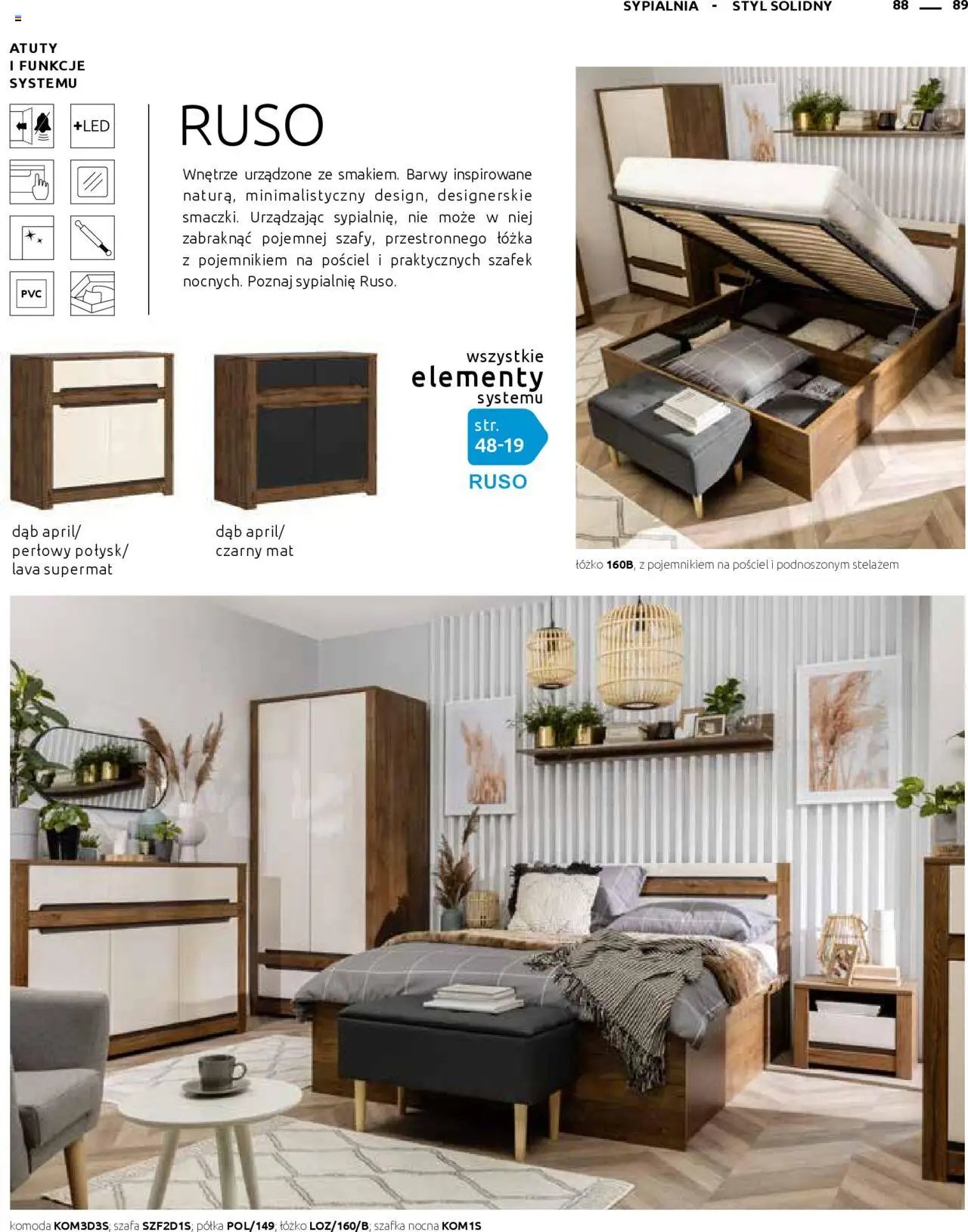 Black Red White Gazetka - Katalog rodzinnych wnętrz