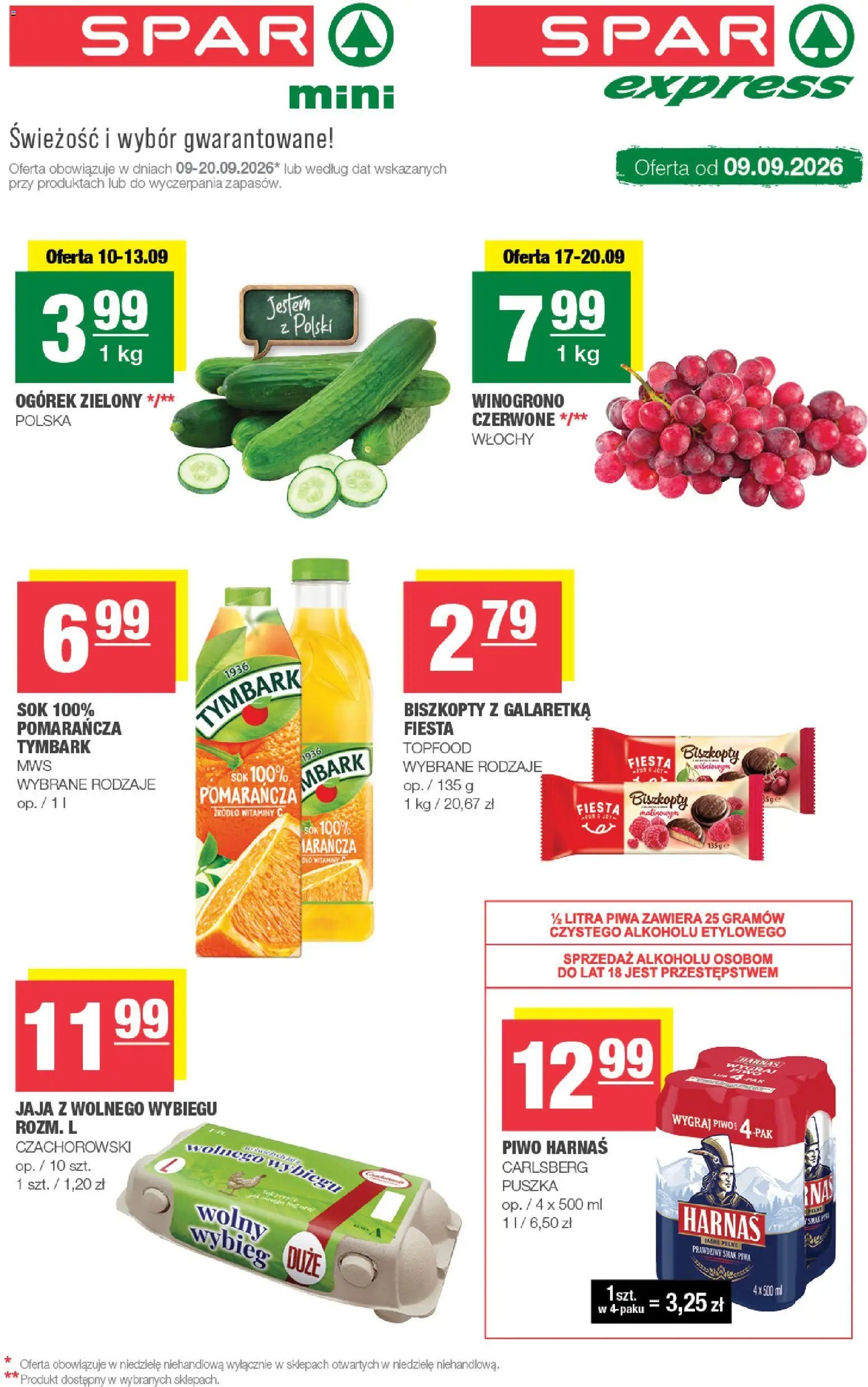 Spar gazetka - Mini