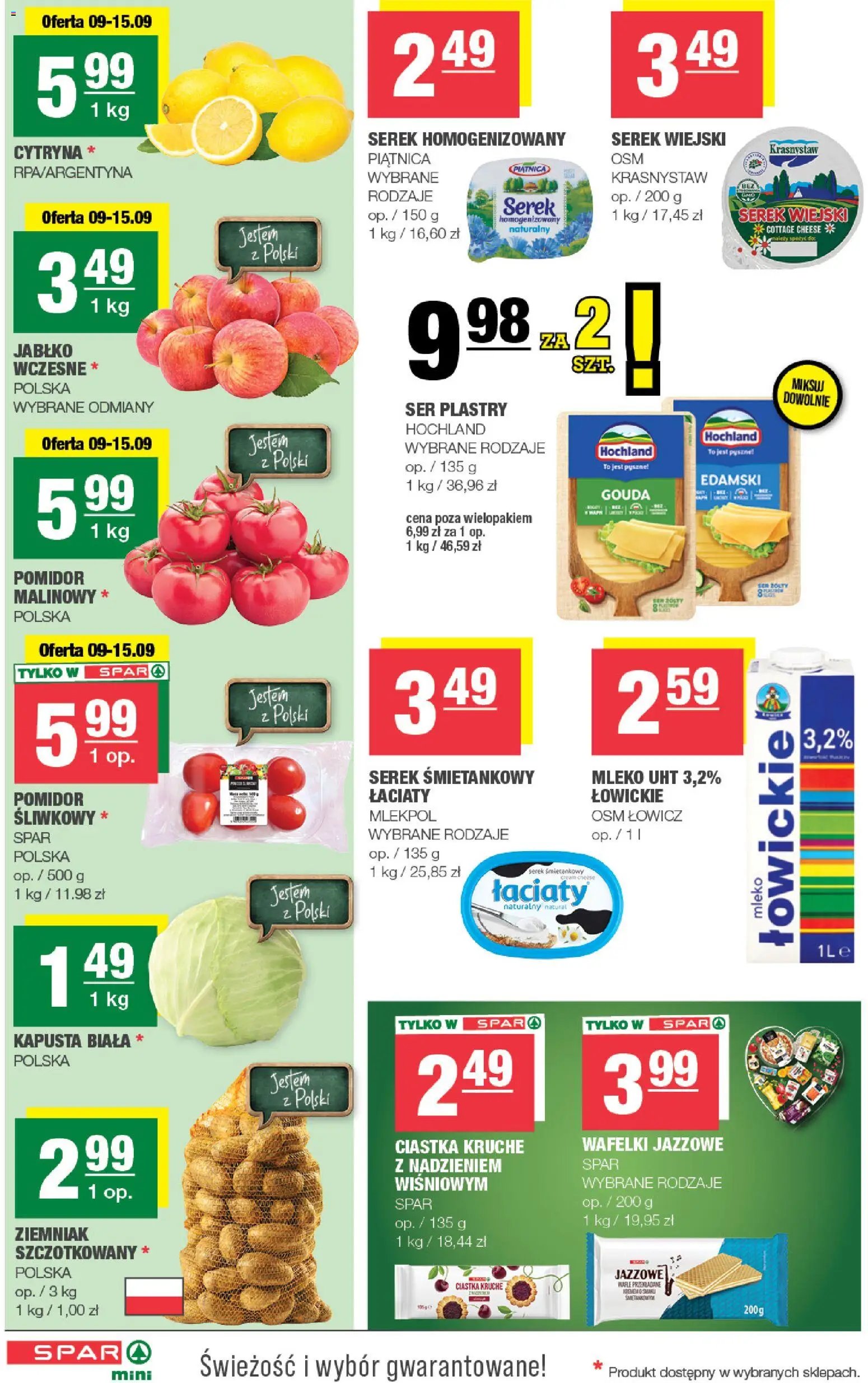 Spar gazetka - Mini