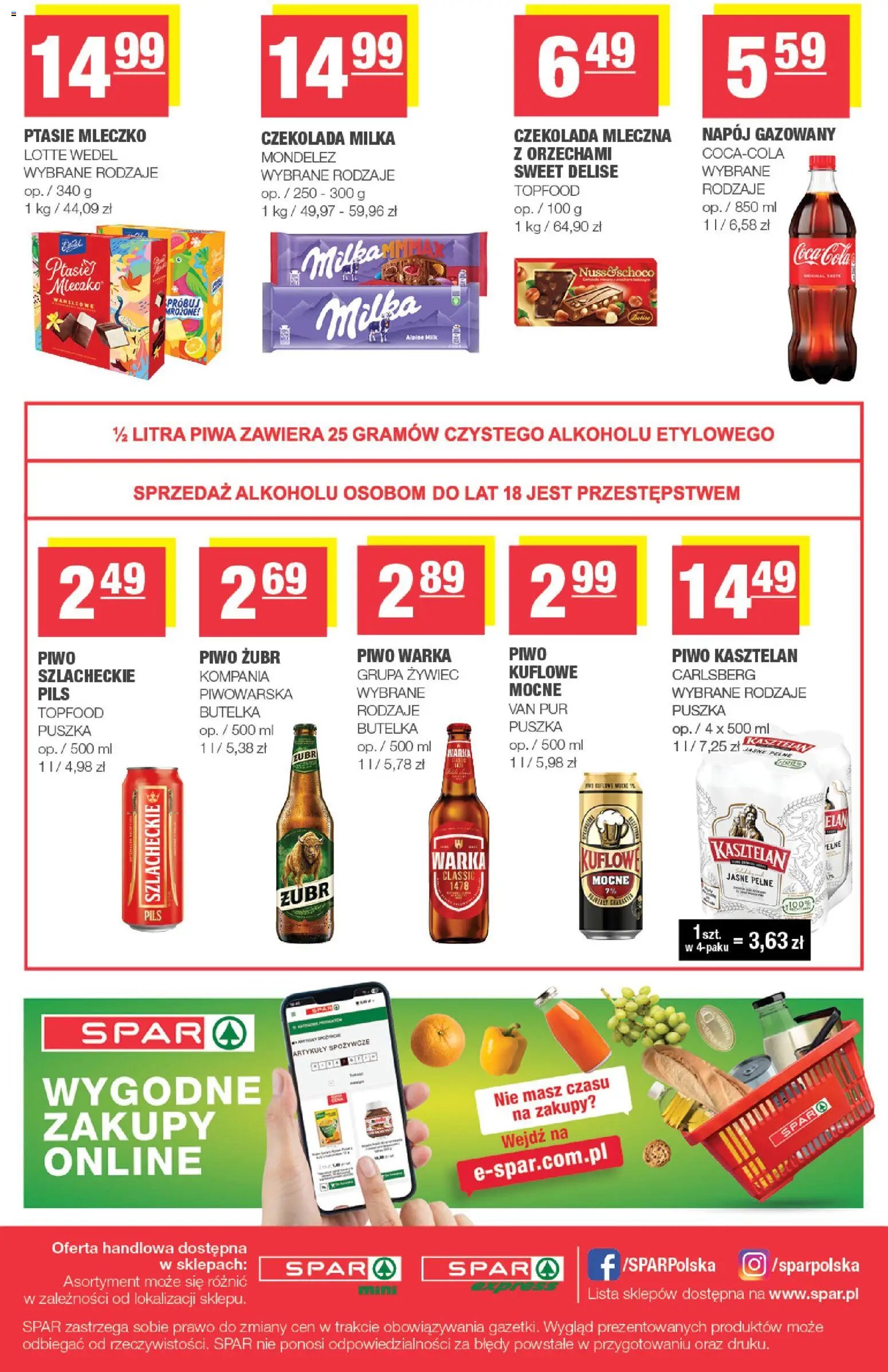 Spar gazetka - Mini