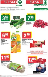 Spar gazetka - Mini