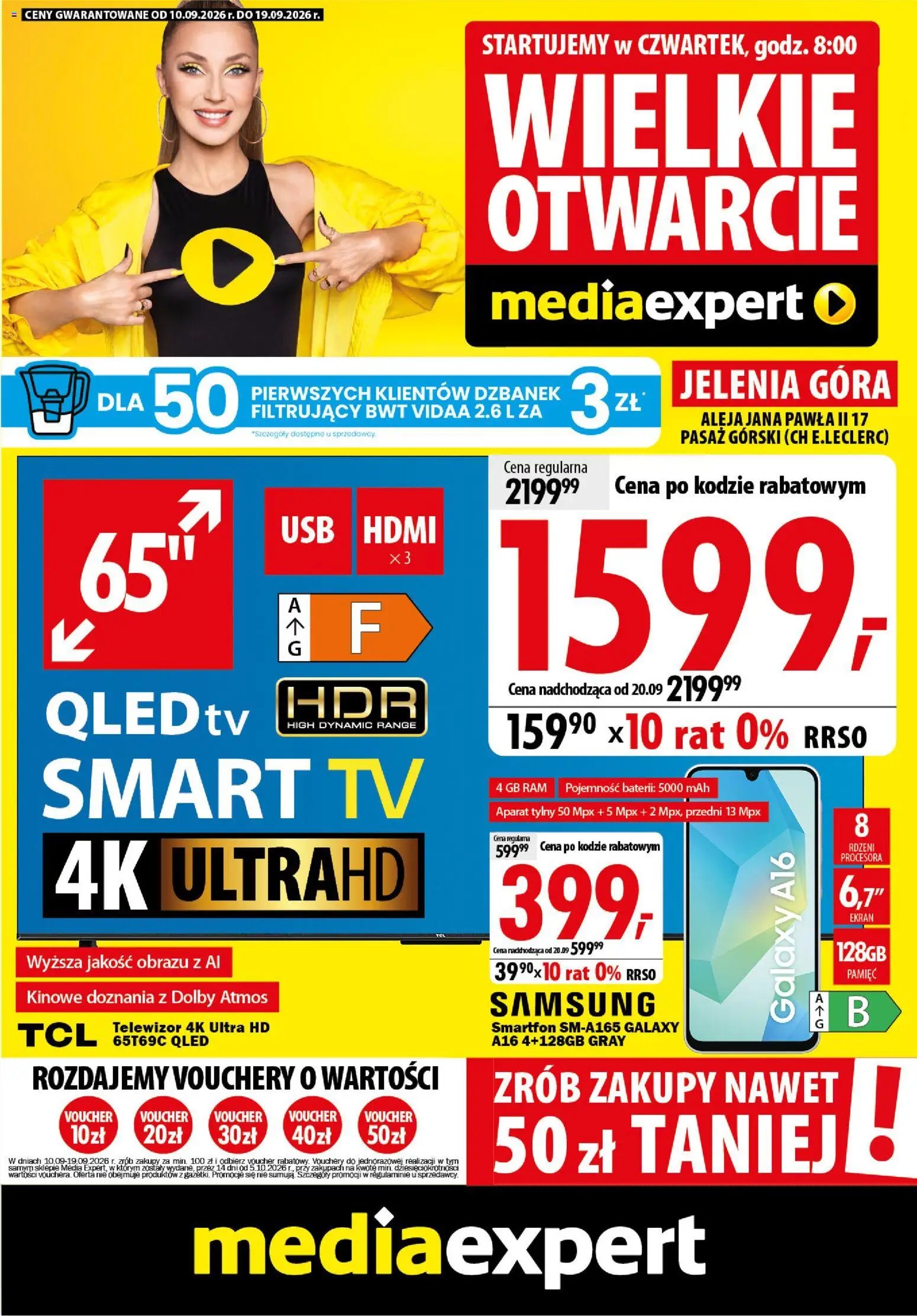 Mediaexpert promocje - Wielkie otwarcie Jelenia Góra