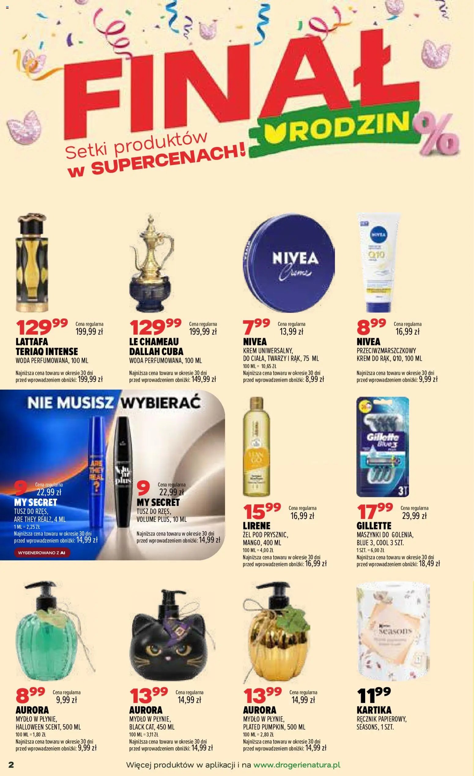 Drogerie Natura Black Friday