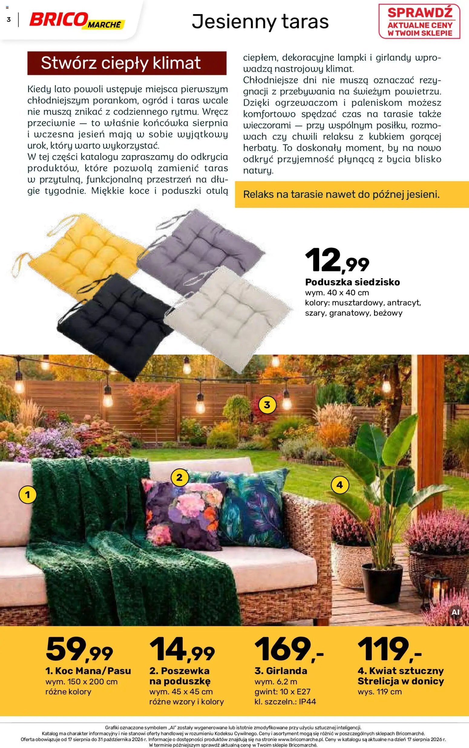 Brico Marché gazetka - Jesienne Inspiracje