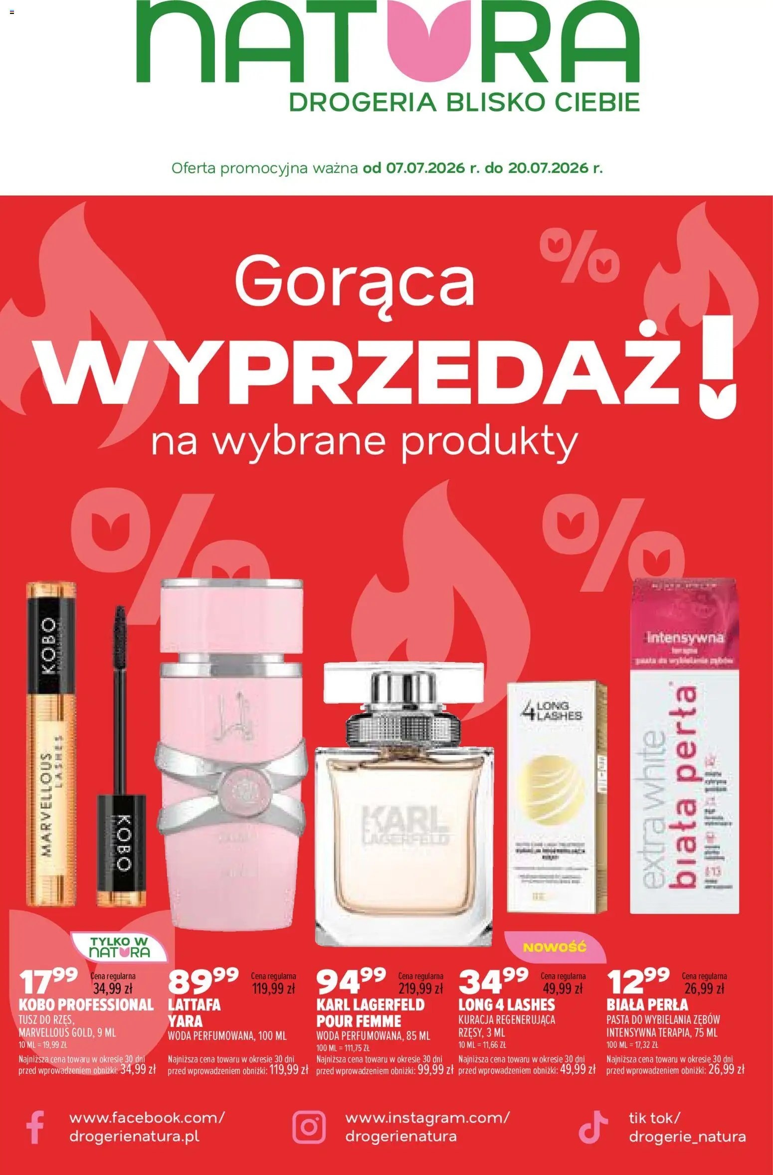 Drogerie Natura gazetka