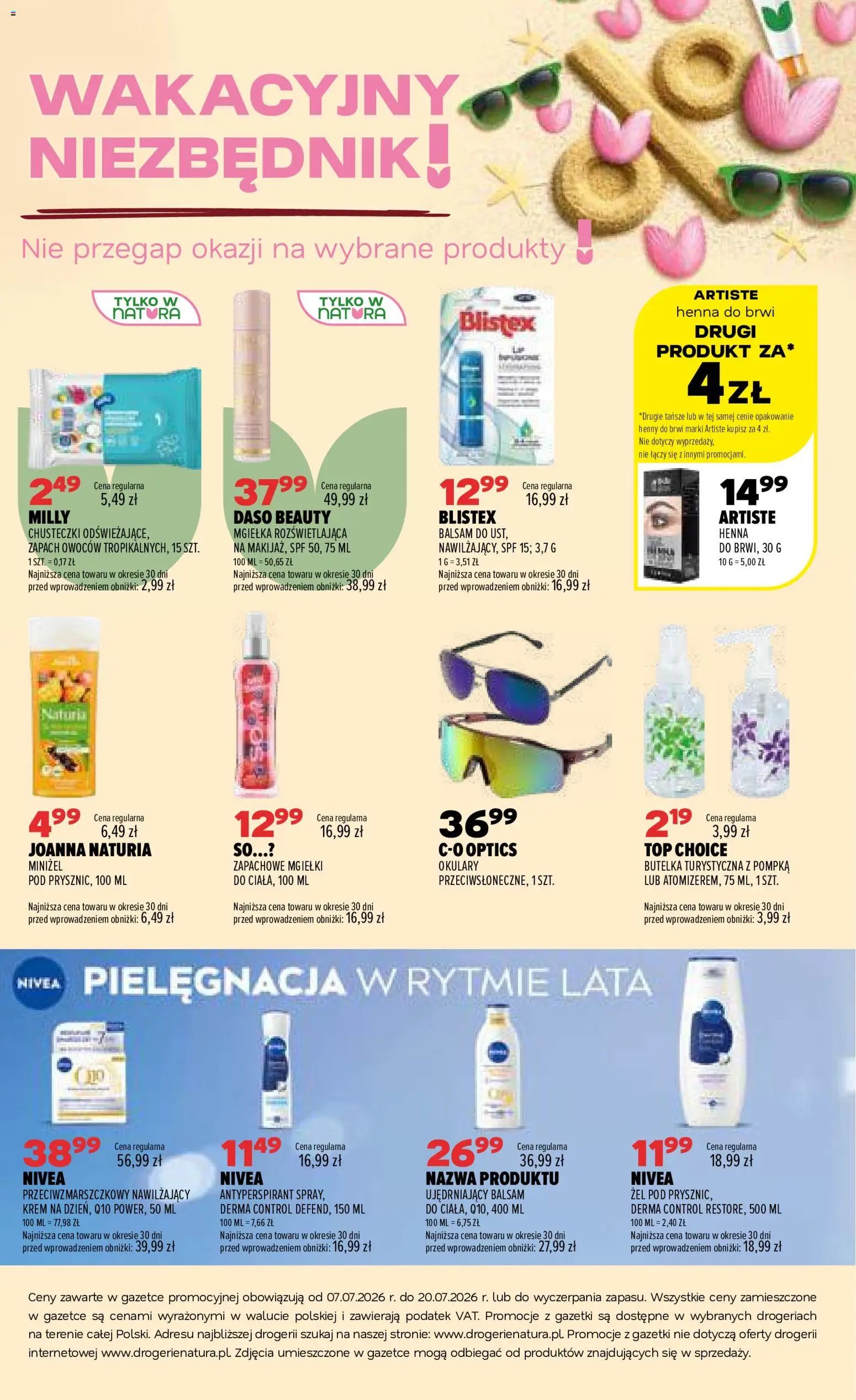 Drogerie Natura gazetka