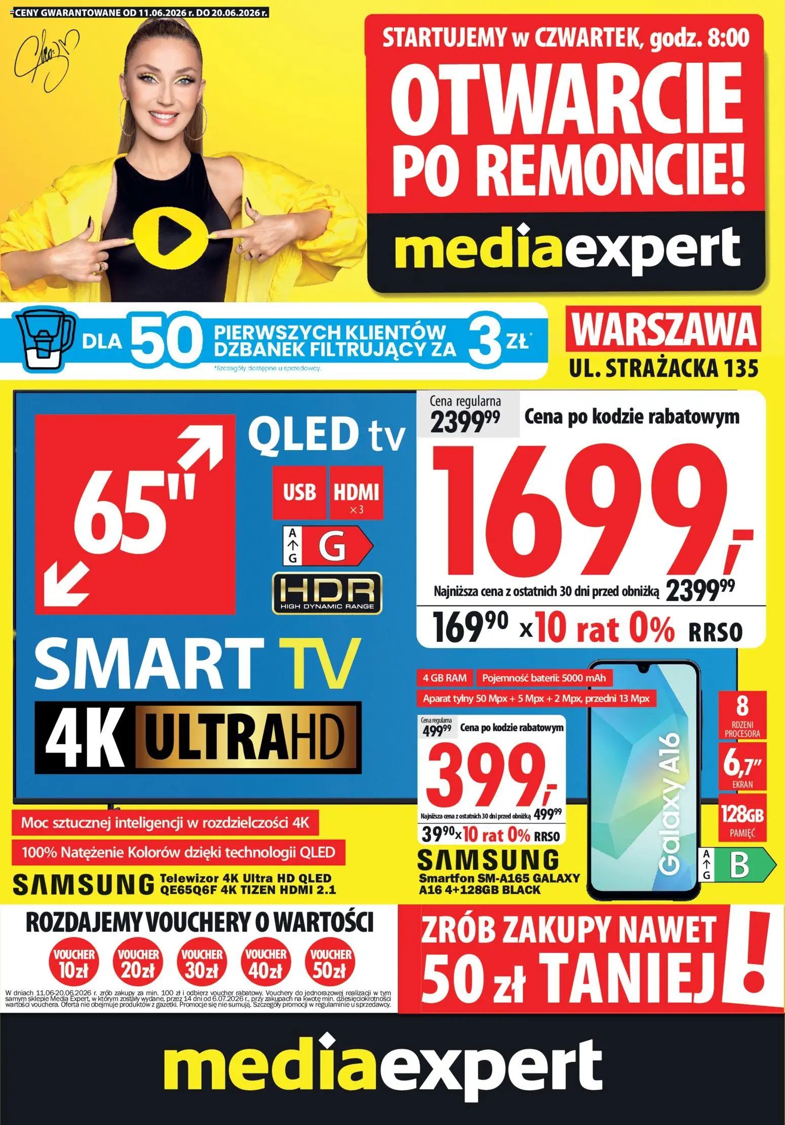 Mediaexpert promocje - Otwarcie po remoncie Warszawa