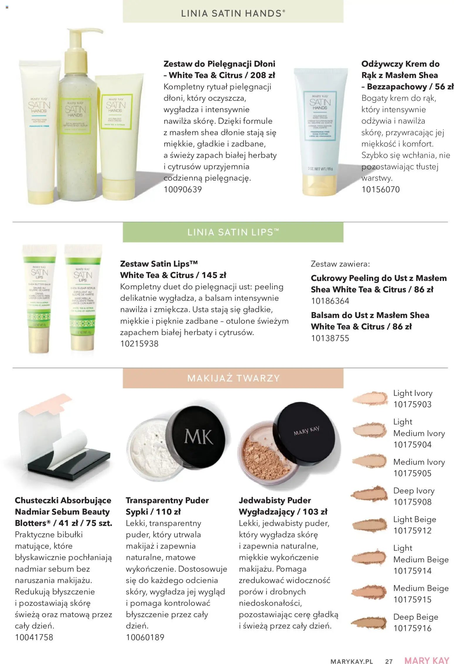 Mary Kay Katalog