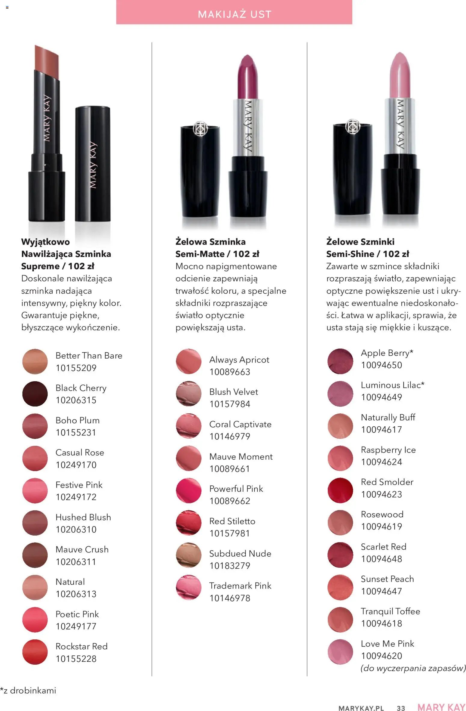 Mary Kay Katalog