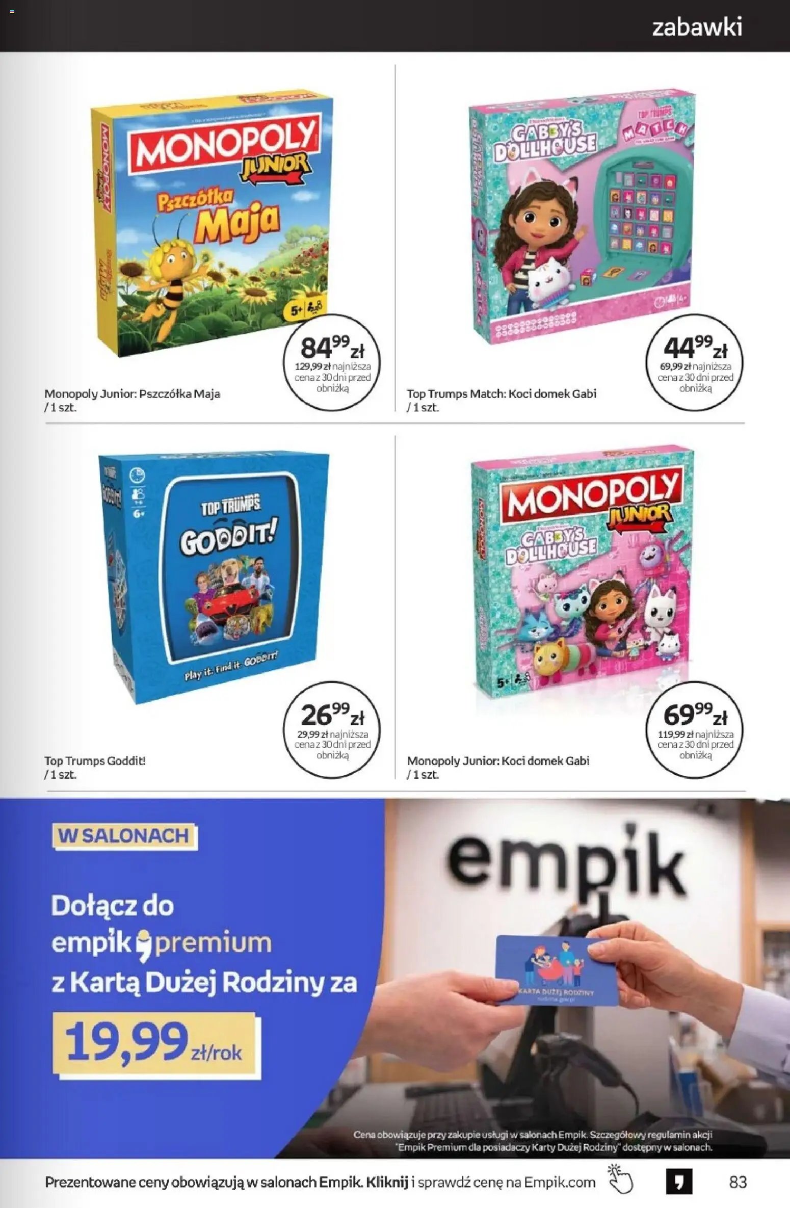 Empik promocje - Tom kultury Zabawki