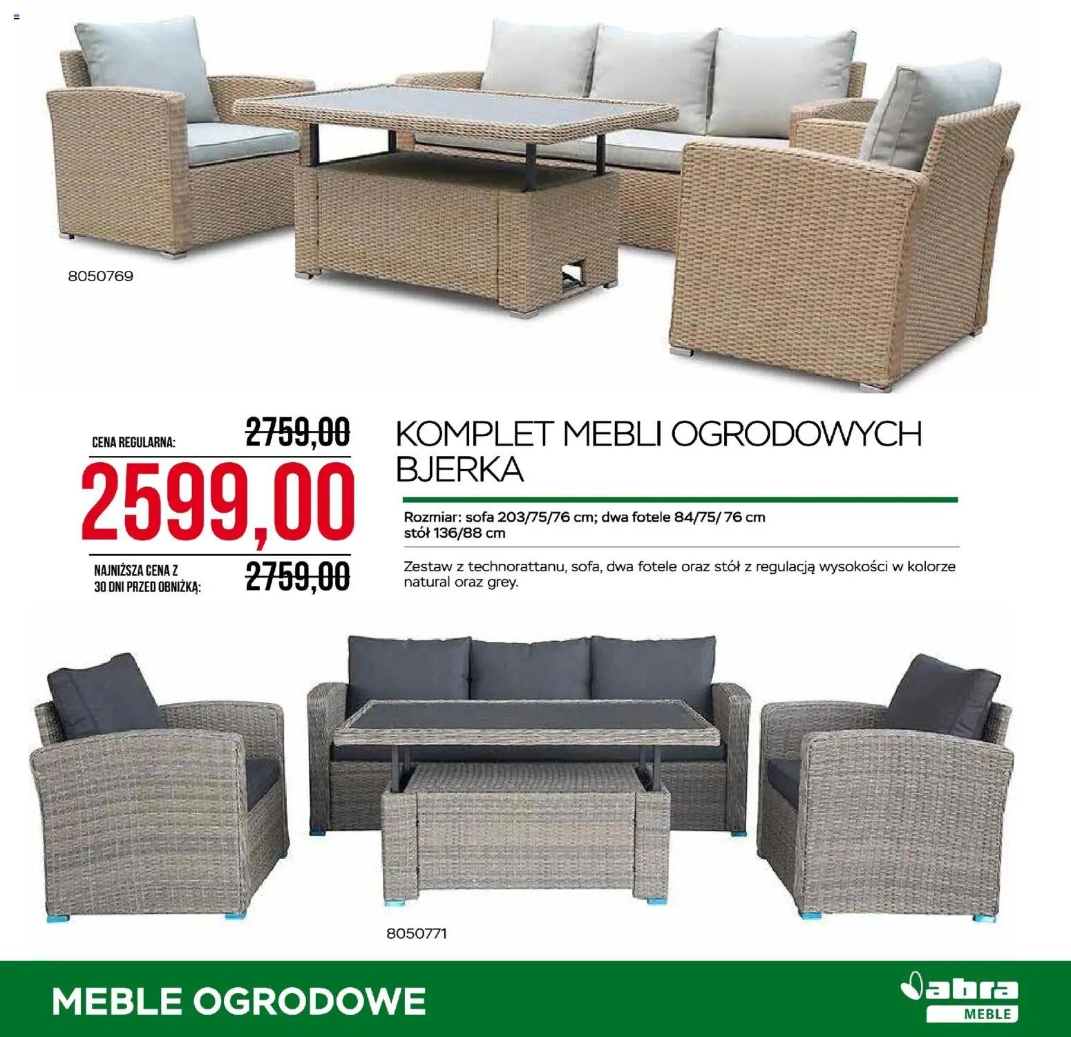 Abra meble gazetka