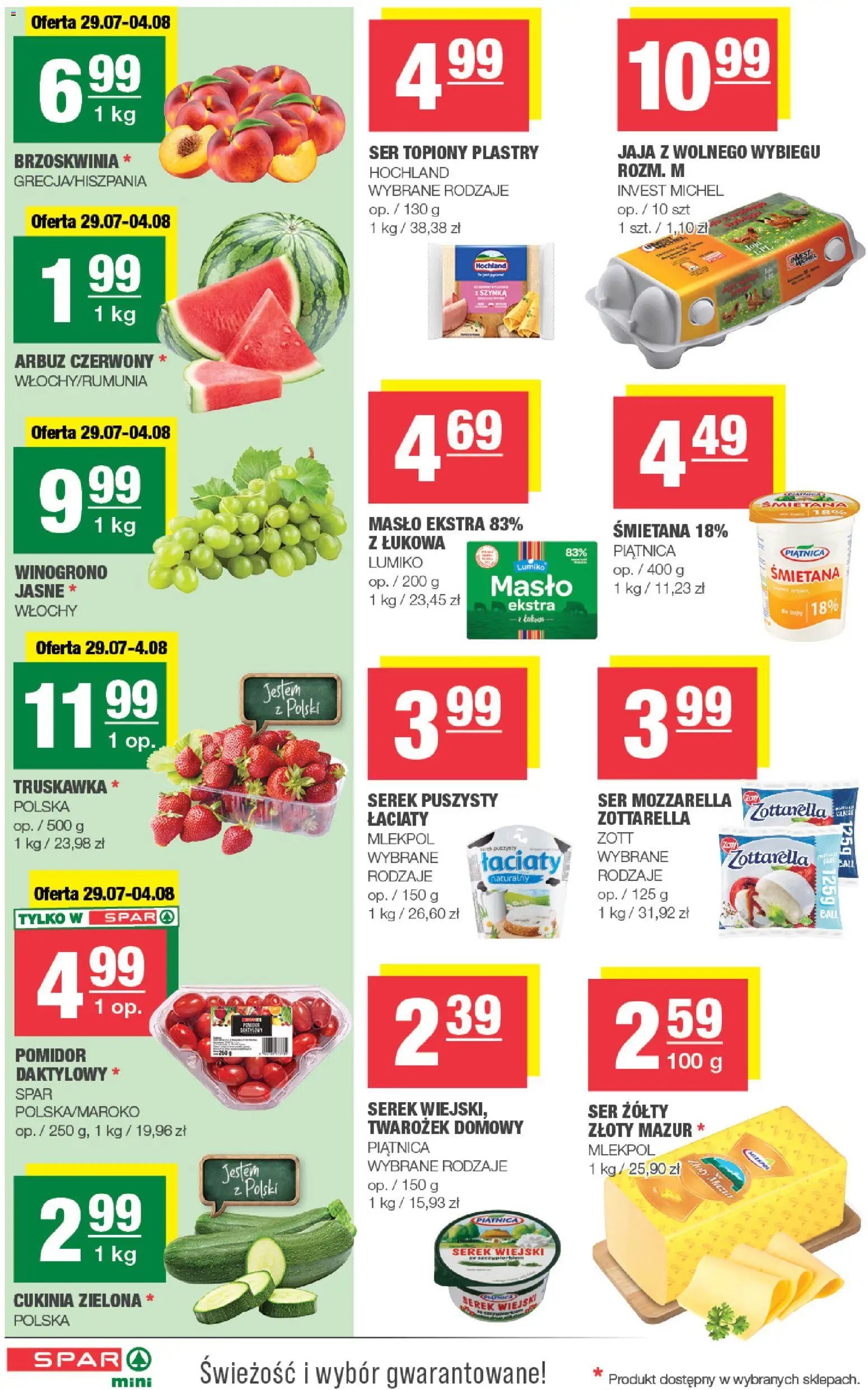 Spar gazetka - Mini