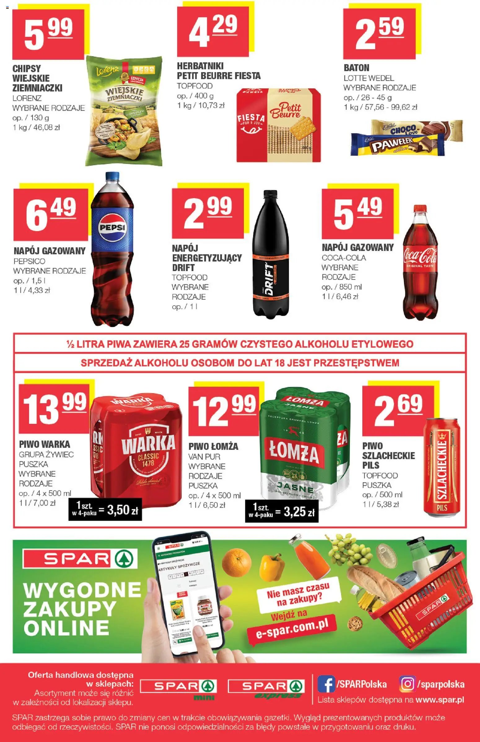 Spar gazetka - Mini