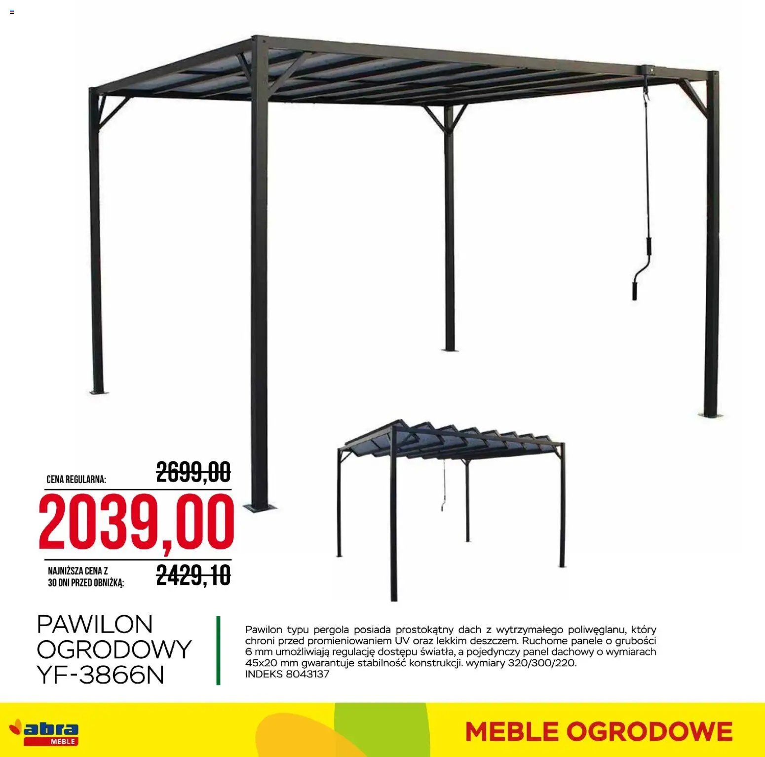 Abra meble gazetka