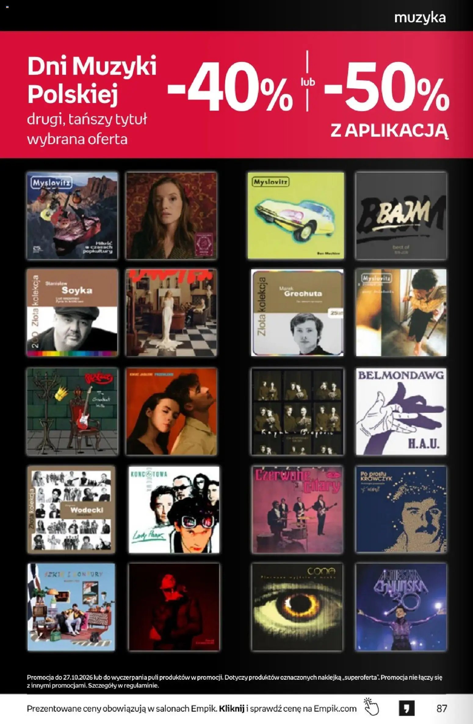 Empik promocje - Tom kultury Muzyka