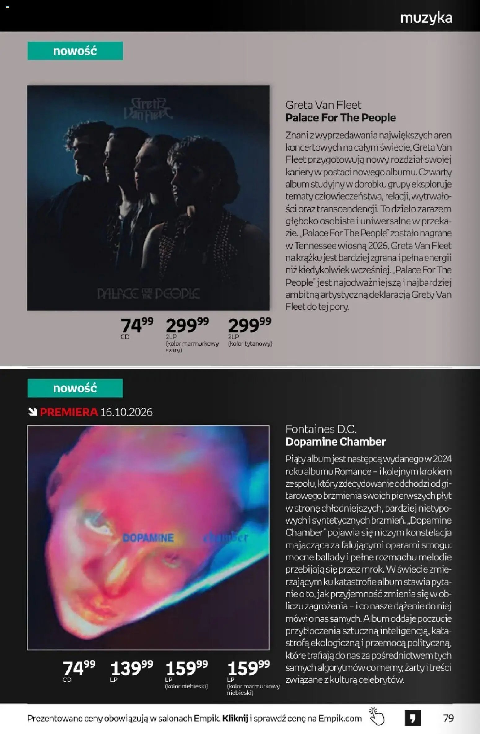 Empik promocje - Tom kultury Muzyka